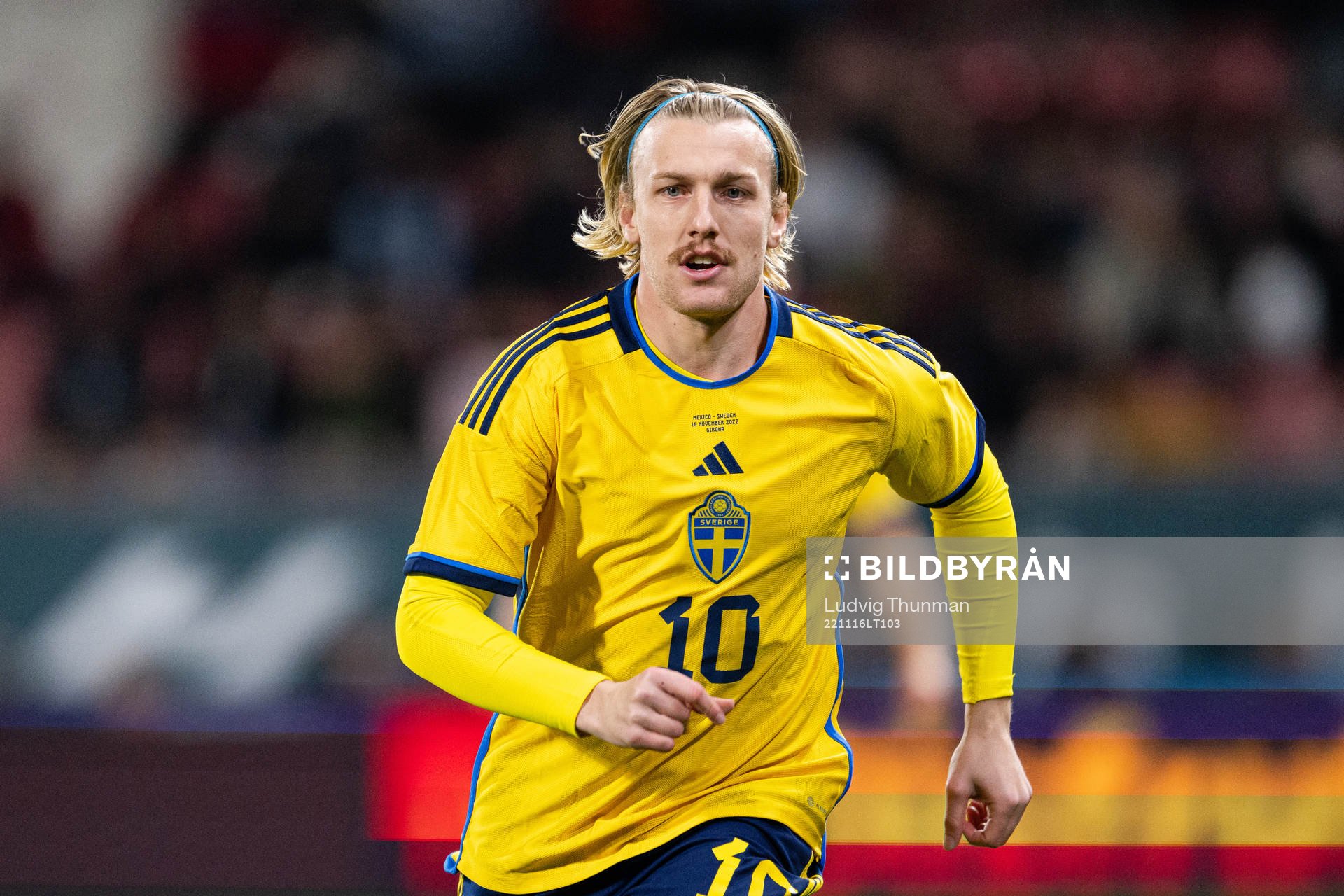 Emil Forsberg of Sweden