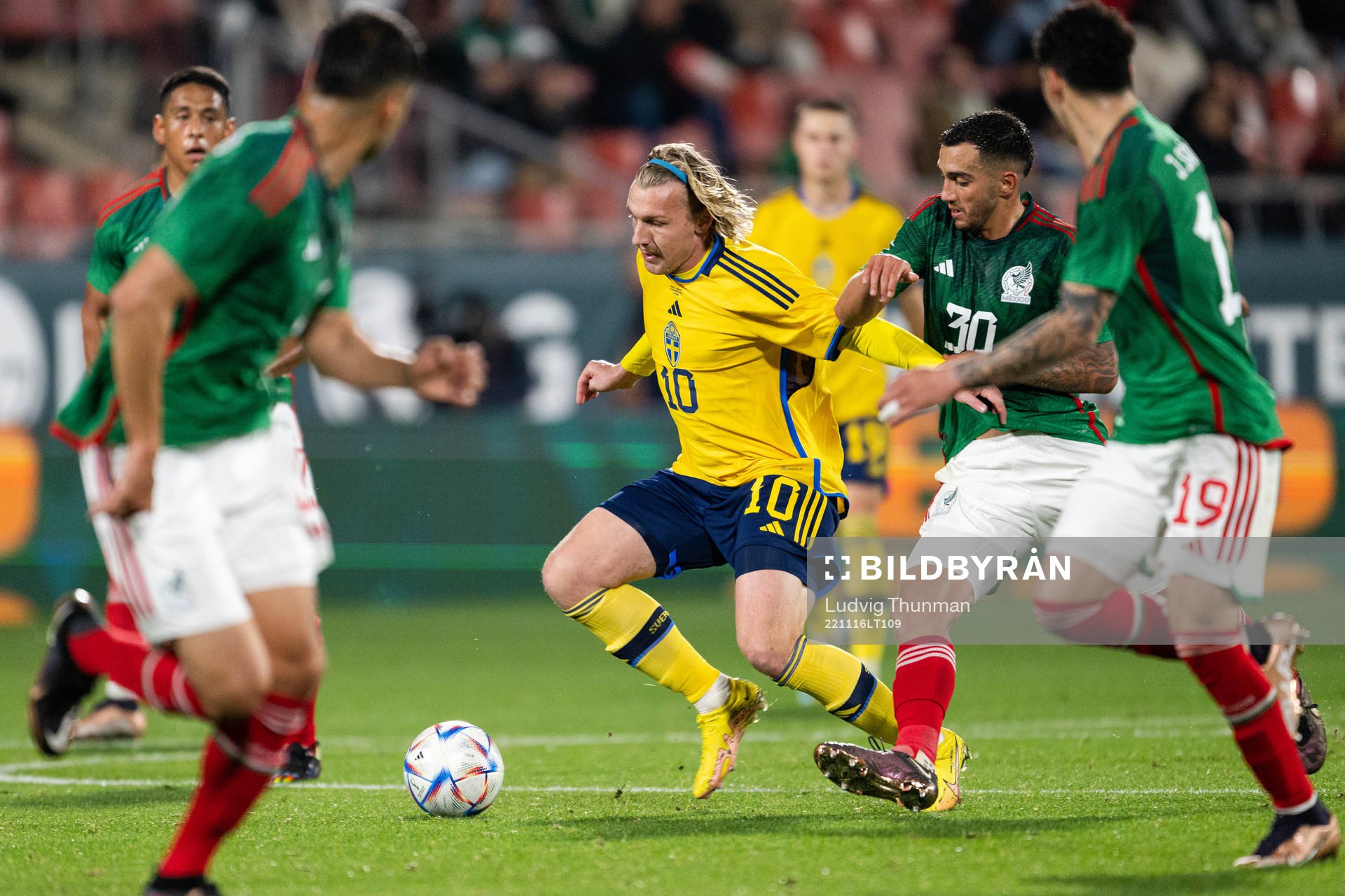 Emil Forsberg of Sweden