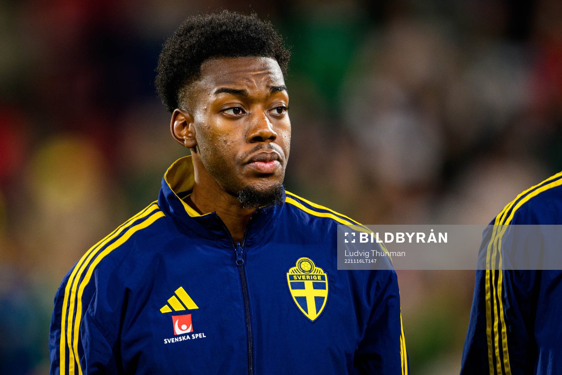 Anthony Elanga of Sweden