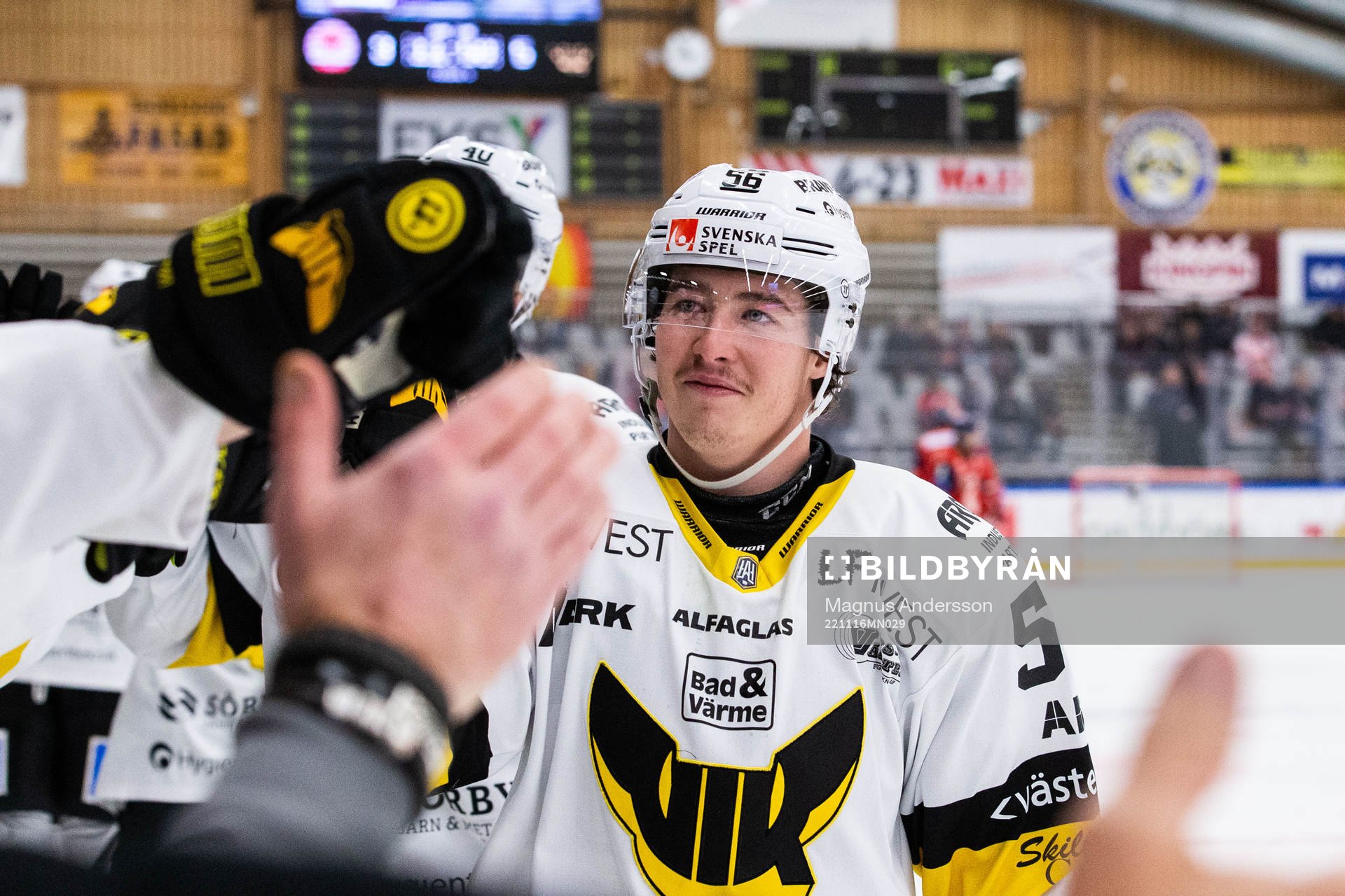 Västerås Alexander Lunsjö jublar