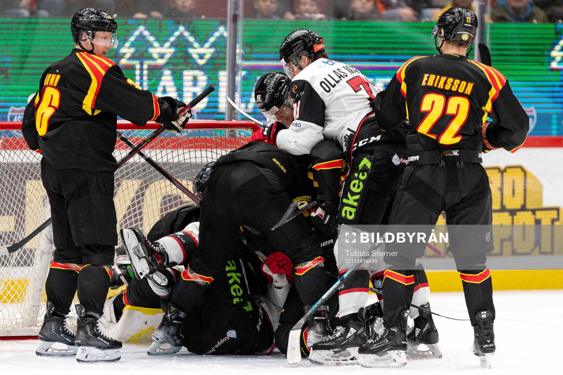 Malmö Redhawks Ponthus Westerholm och Adam Ollas Mattsson
