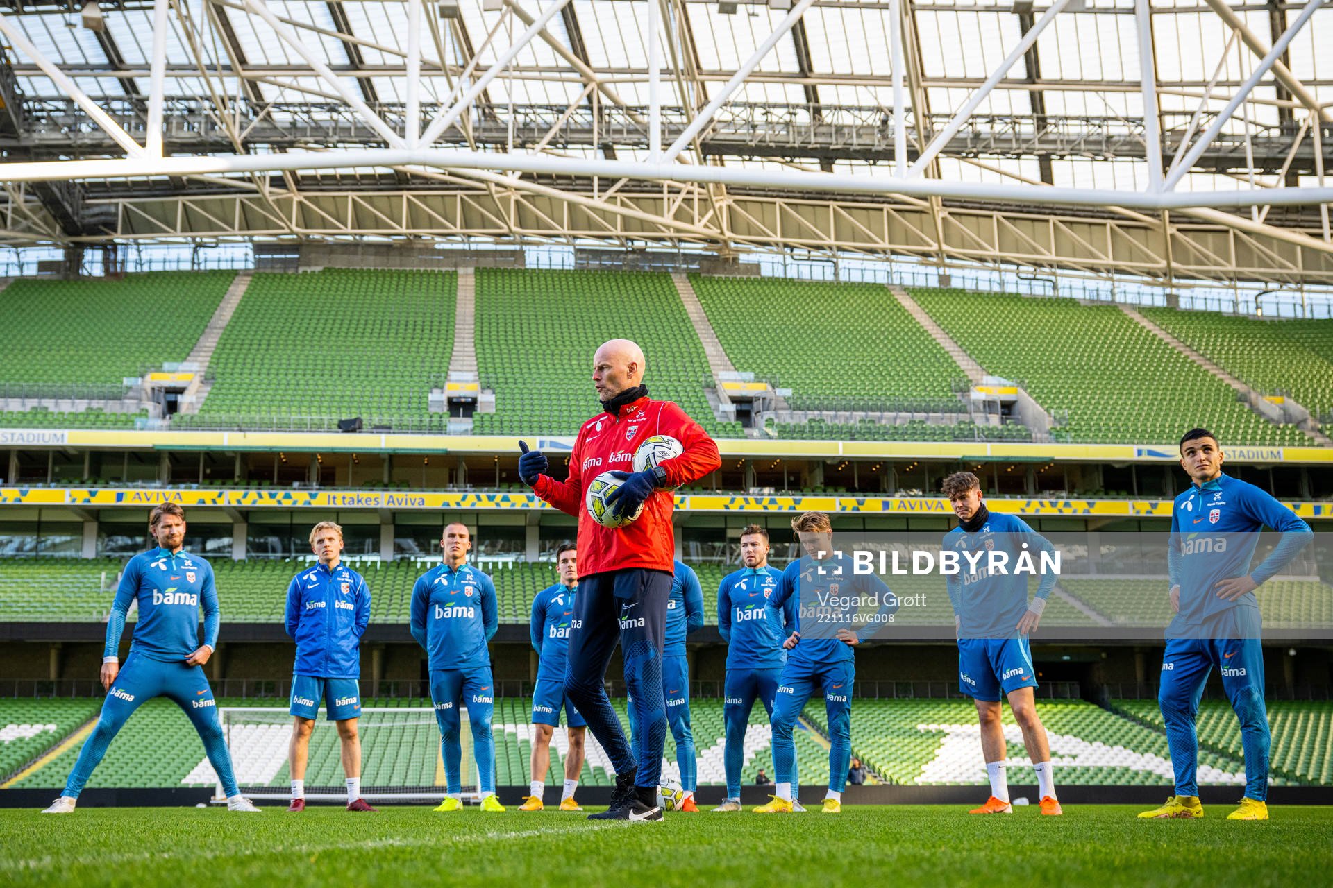 Ståle Solbakken, head coach of the Norwegian national