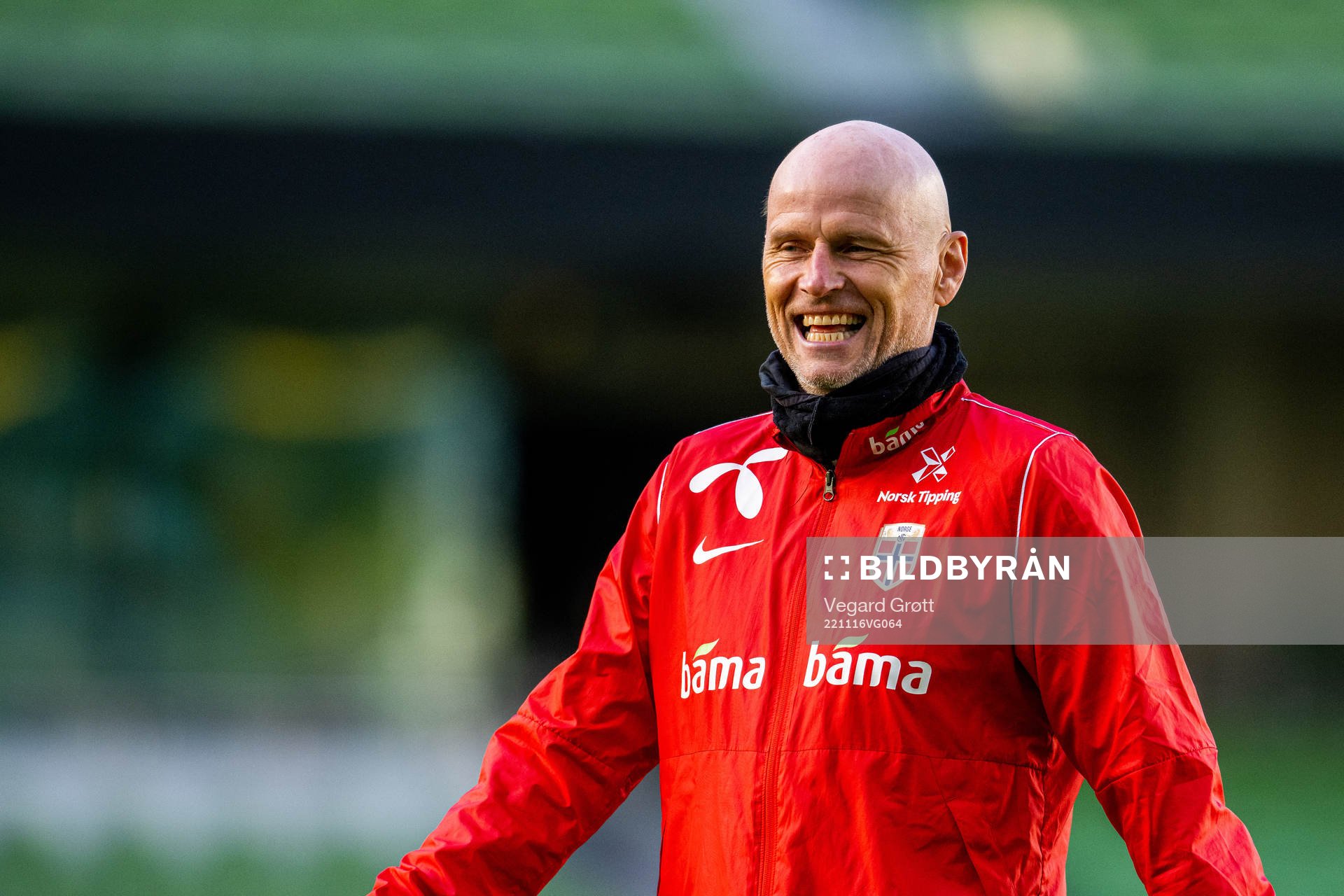 Ståle Solbakken, head coach of the Norwegian national