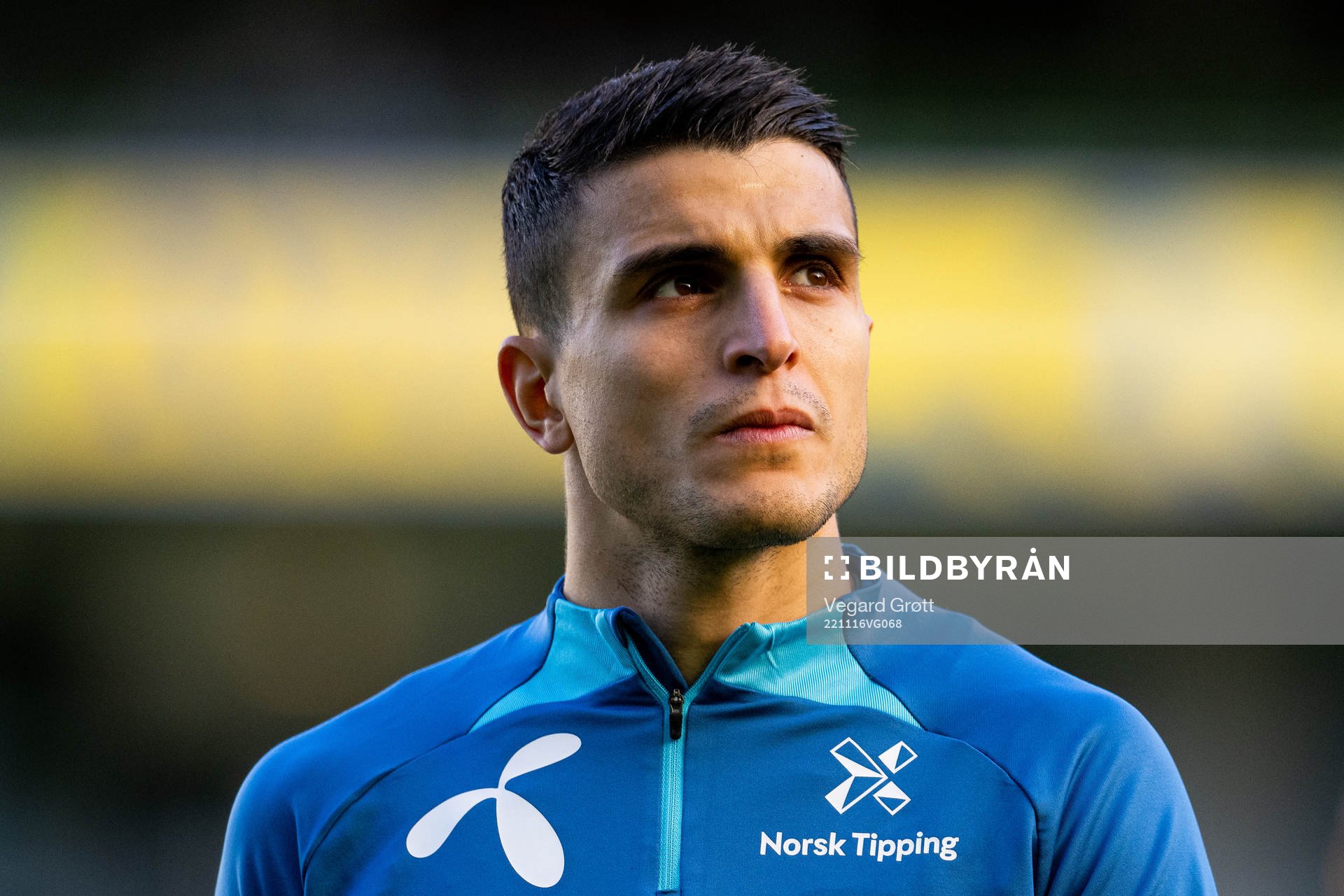 Mohamed Elyounoussi of the Norwegian national football team