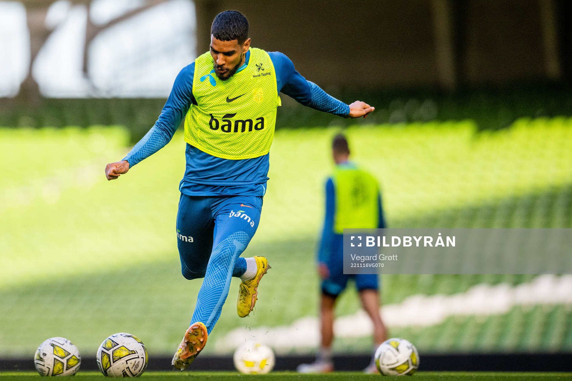Ohi Omoijuanfo of the Norwegian national football team