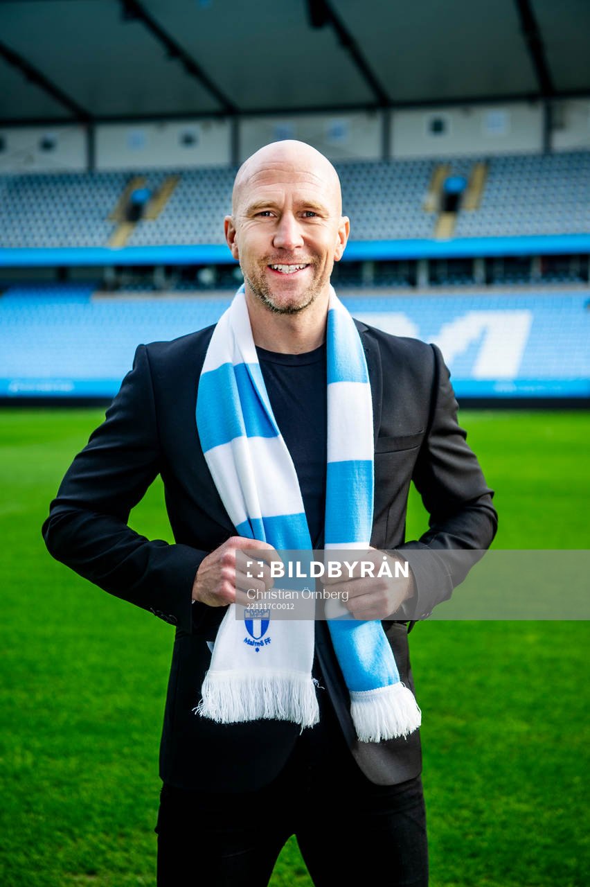 Malmö FF presenterar Henrik Rydström som ny