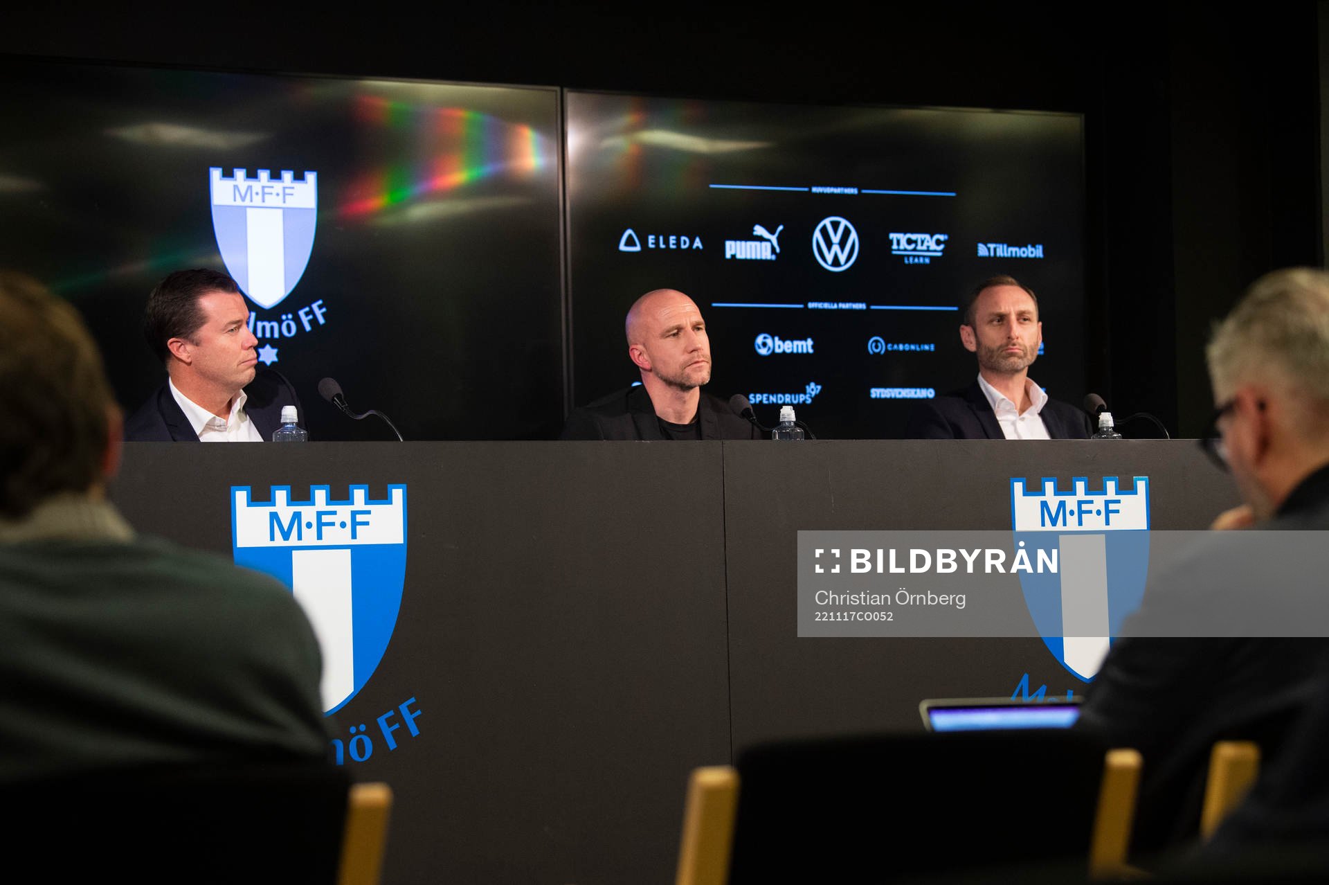 Sportdirektör Daniel Andersson och sportchef Andreas