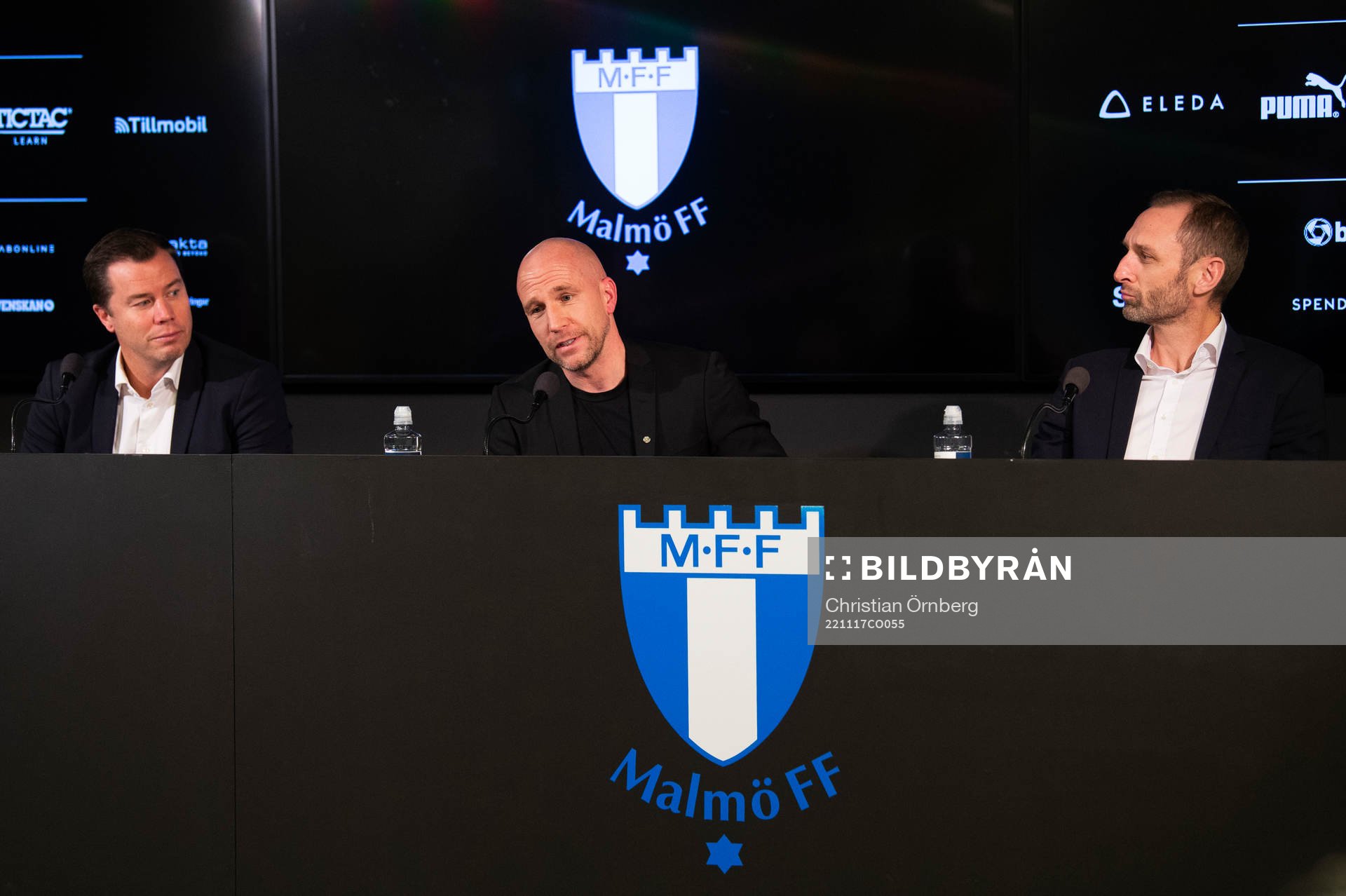 Sportdirektör Daniel Andersson och sportchef Andreas