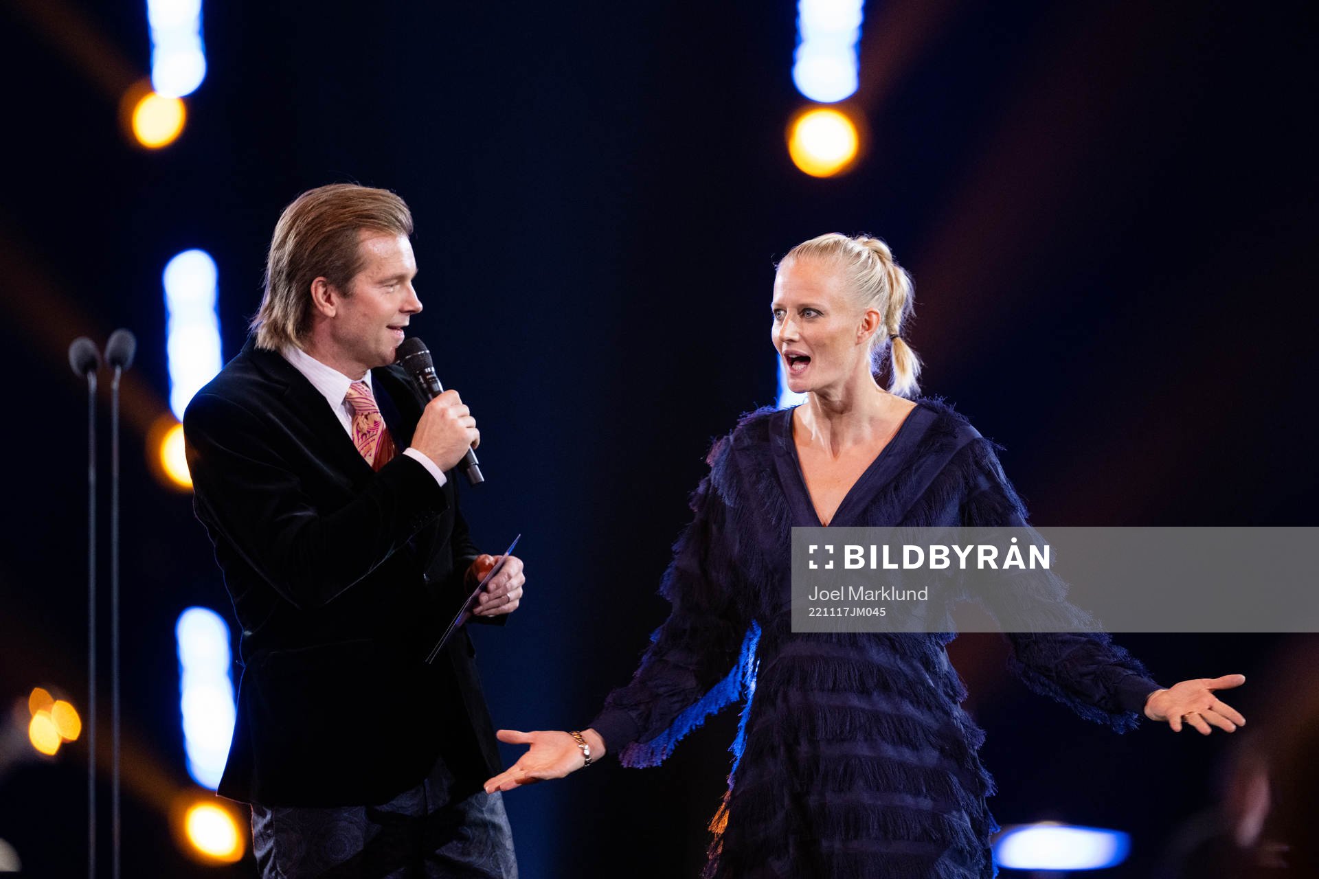 Henrik Johnsson och Carolina Klüft