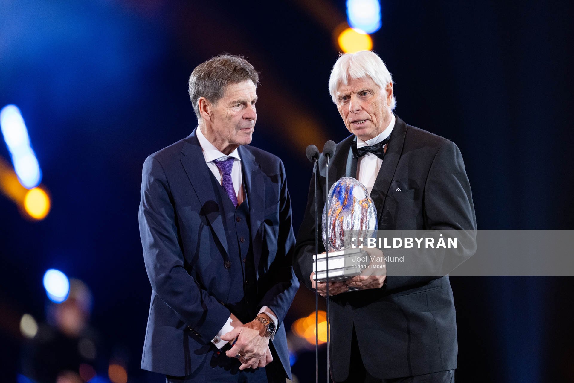 Tord Lundström och Hans Virus Lindberg, representanter