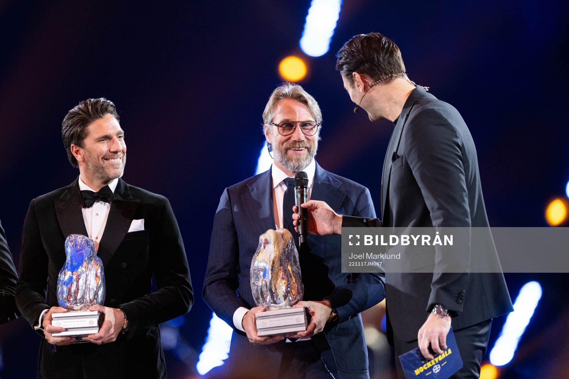 Tidernas Allstar team Henrik Lundqvist och Peter Forsberg