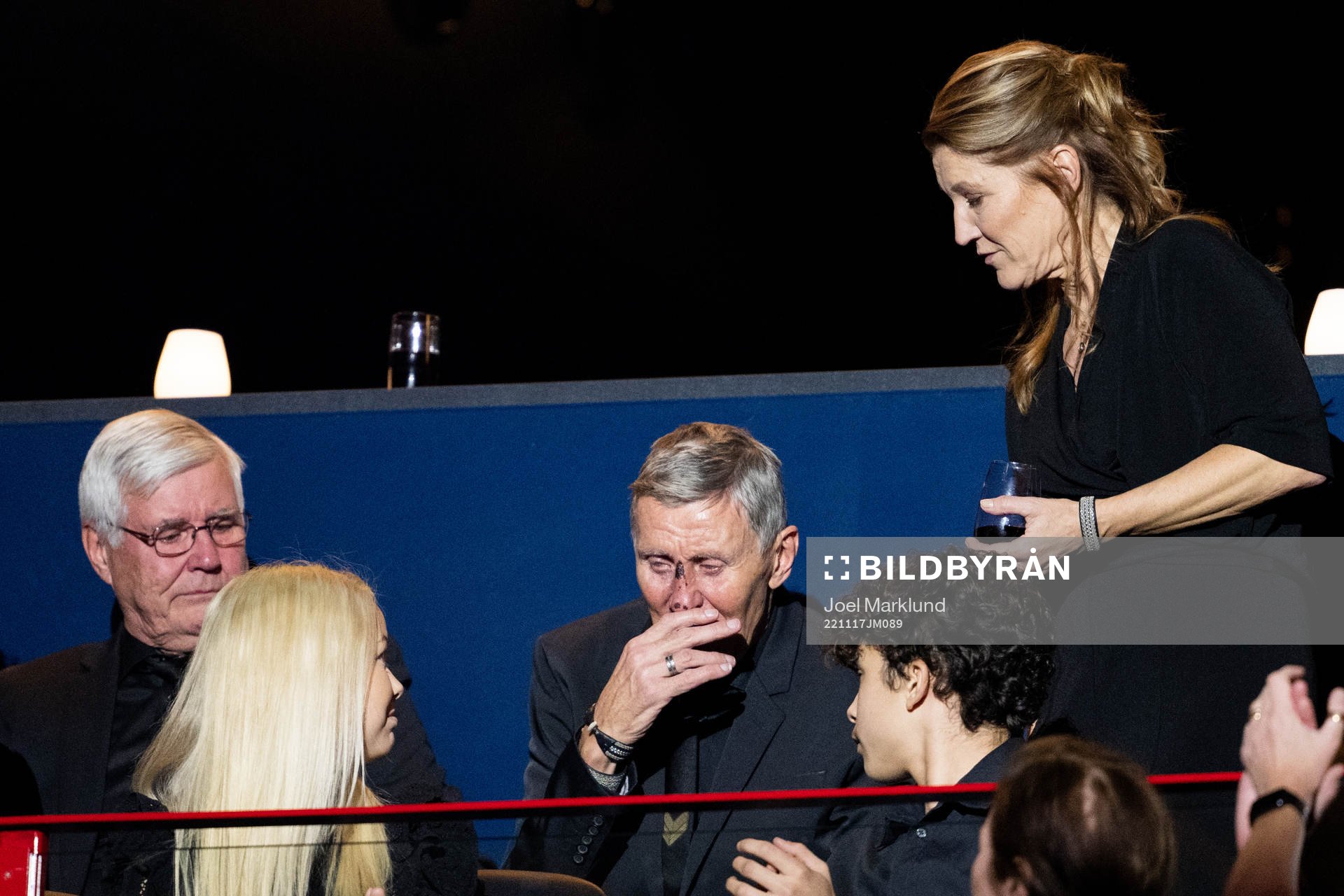 Börje Salming, med fru, Pia Salming och bror Stig Salming