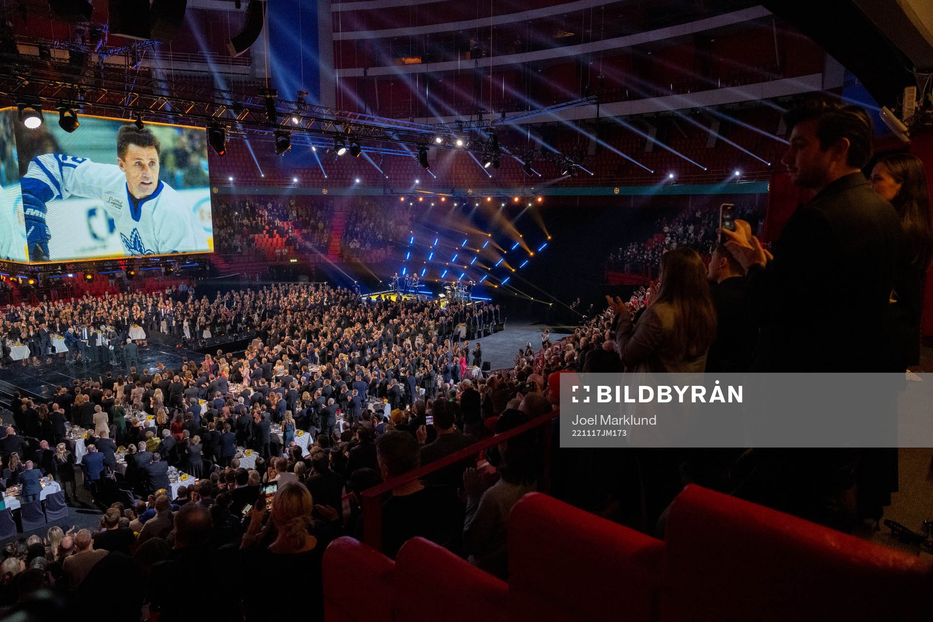 Börje Salming tilldelas priset NHL Honorary Award