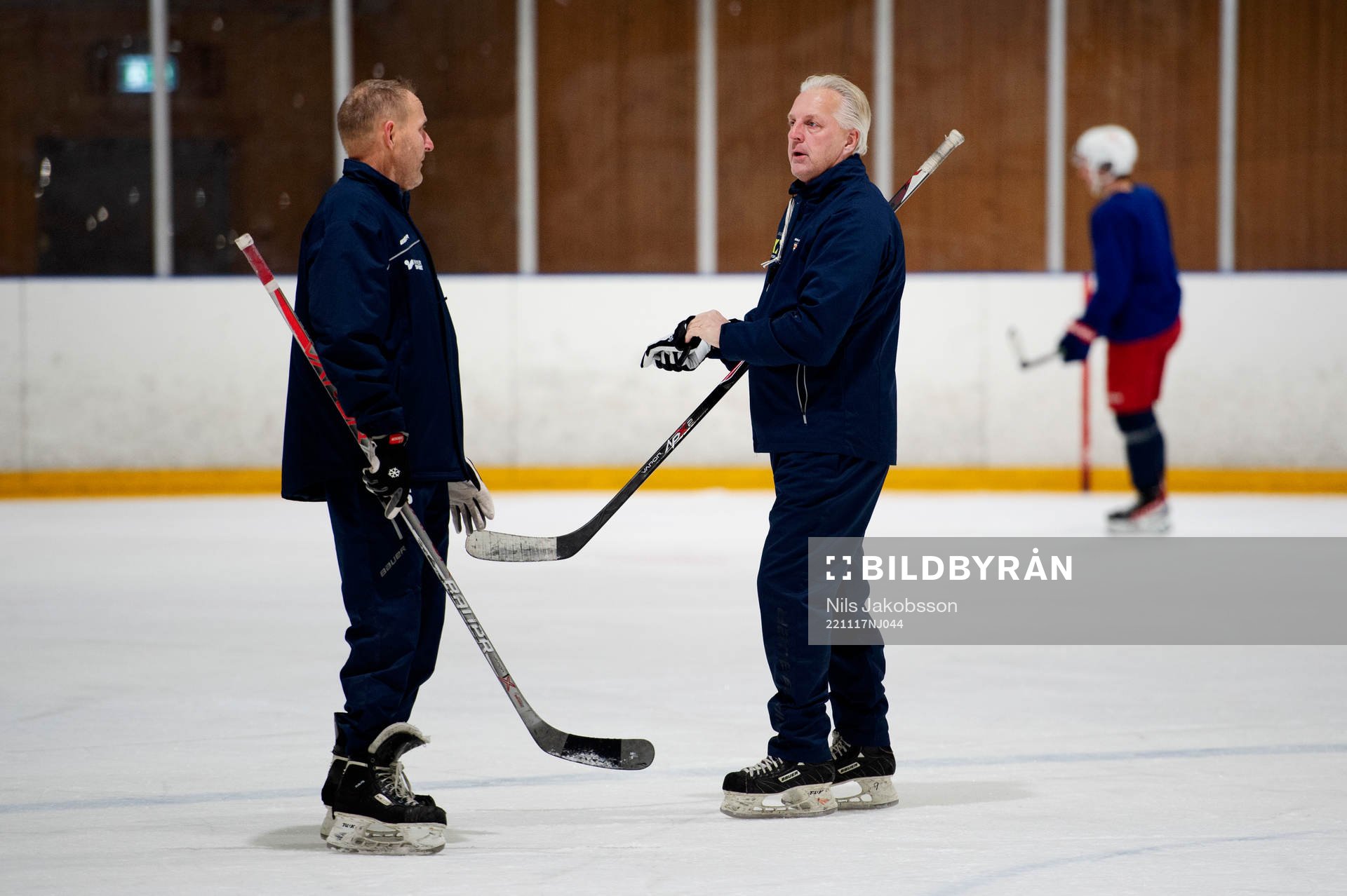 Tränare Stefan Smedberg och Peter Smedberg