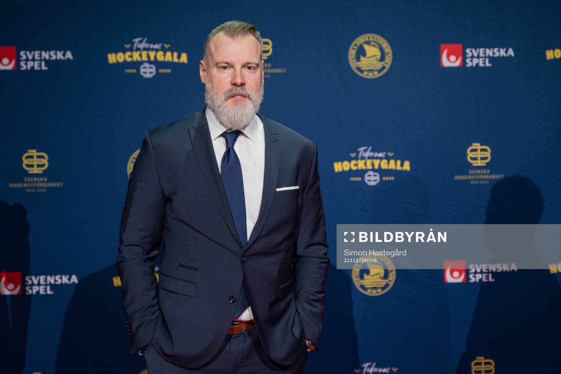 Rikard Grönborg på röda mattan