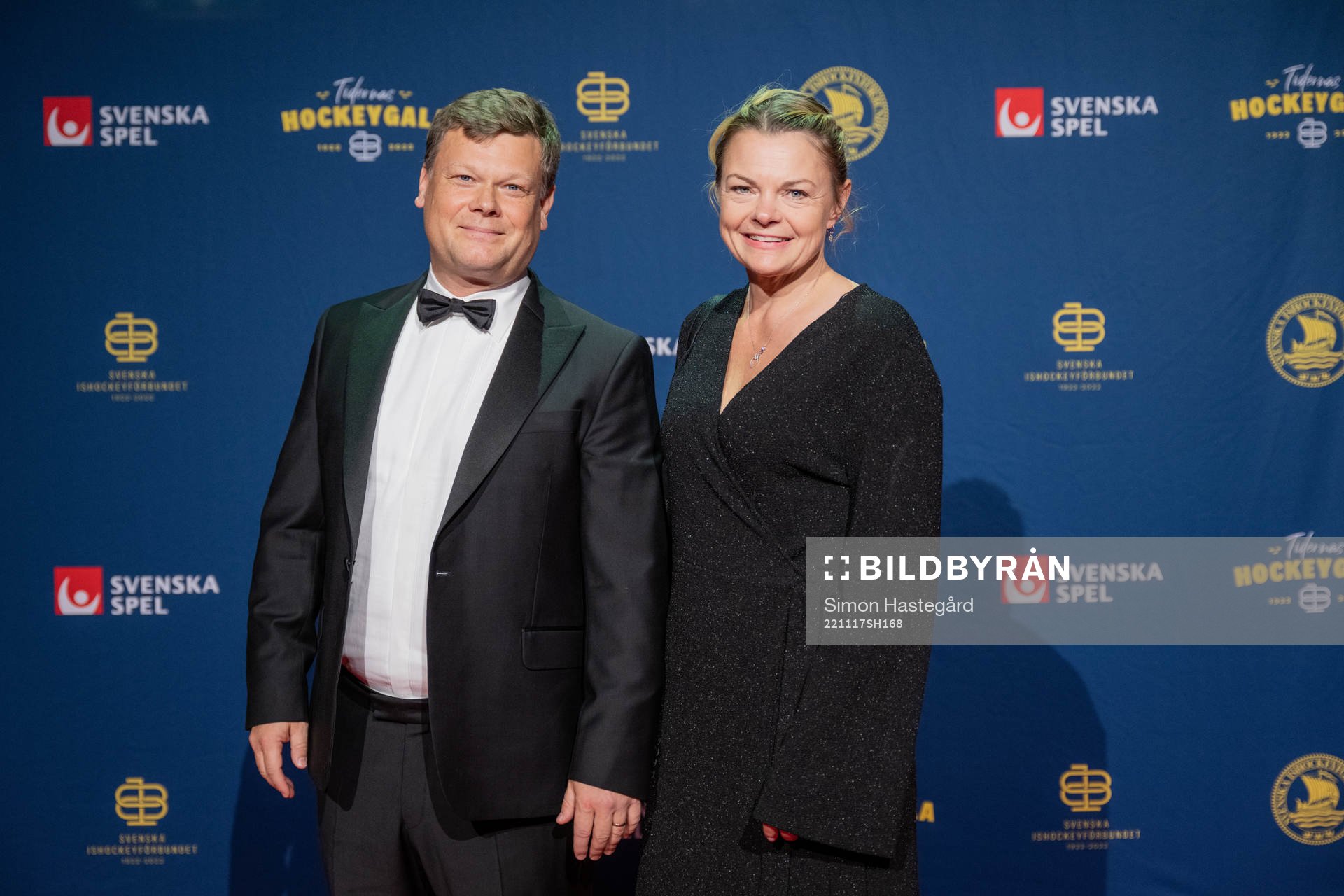 Besökare på röda mattan