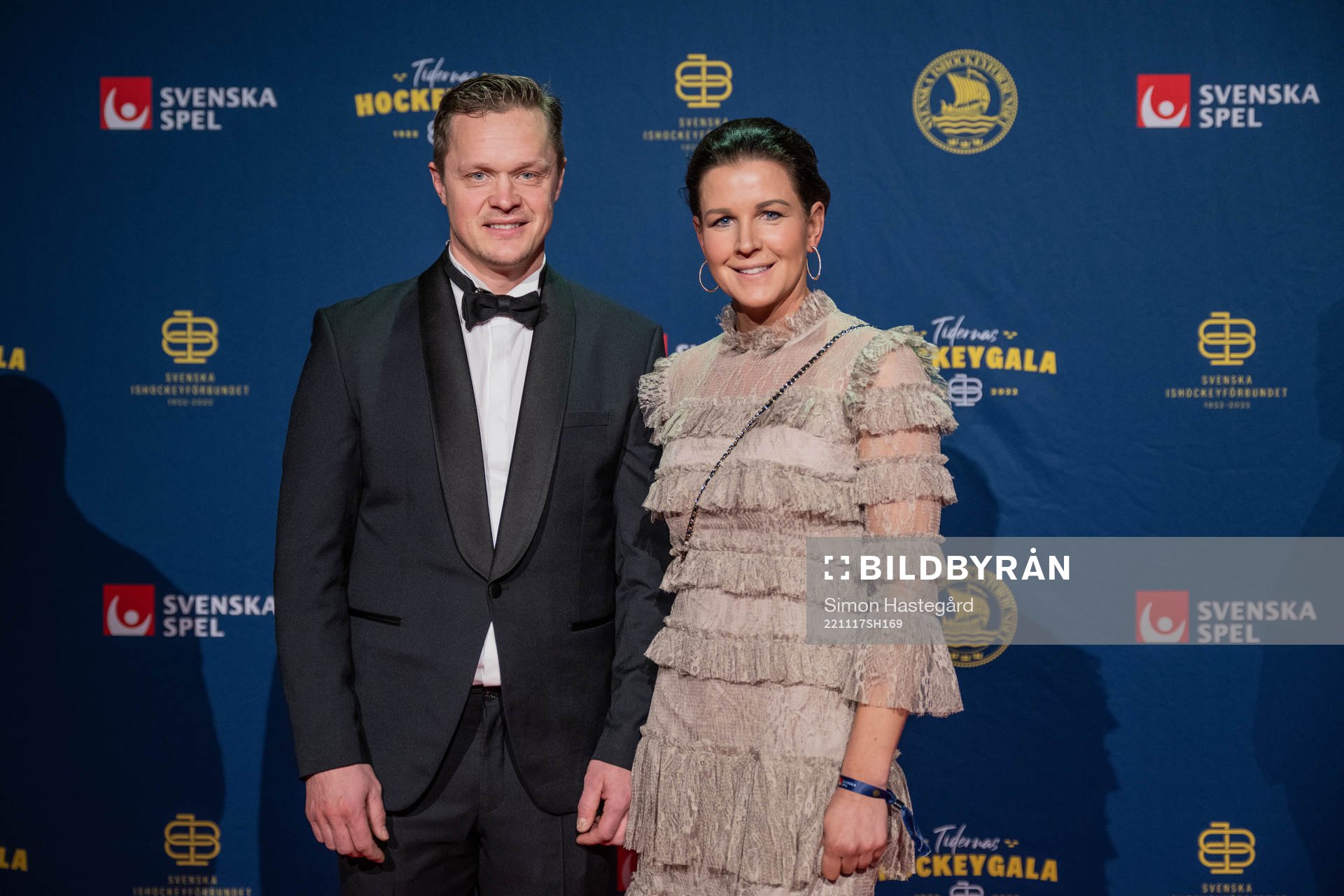 Besökare på röda mattan