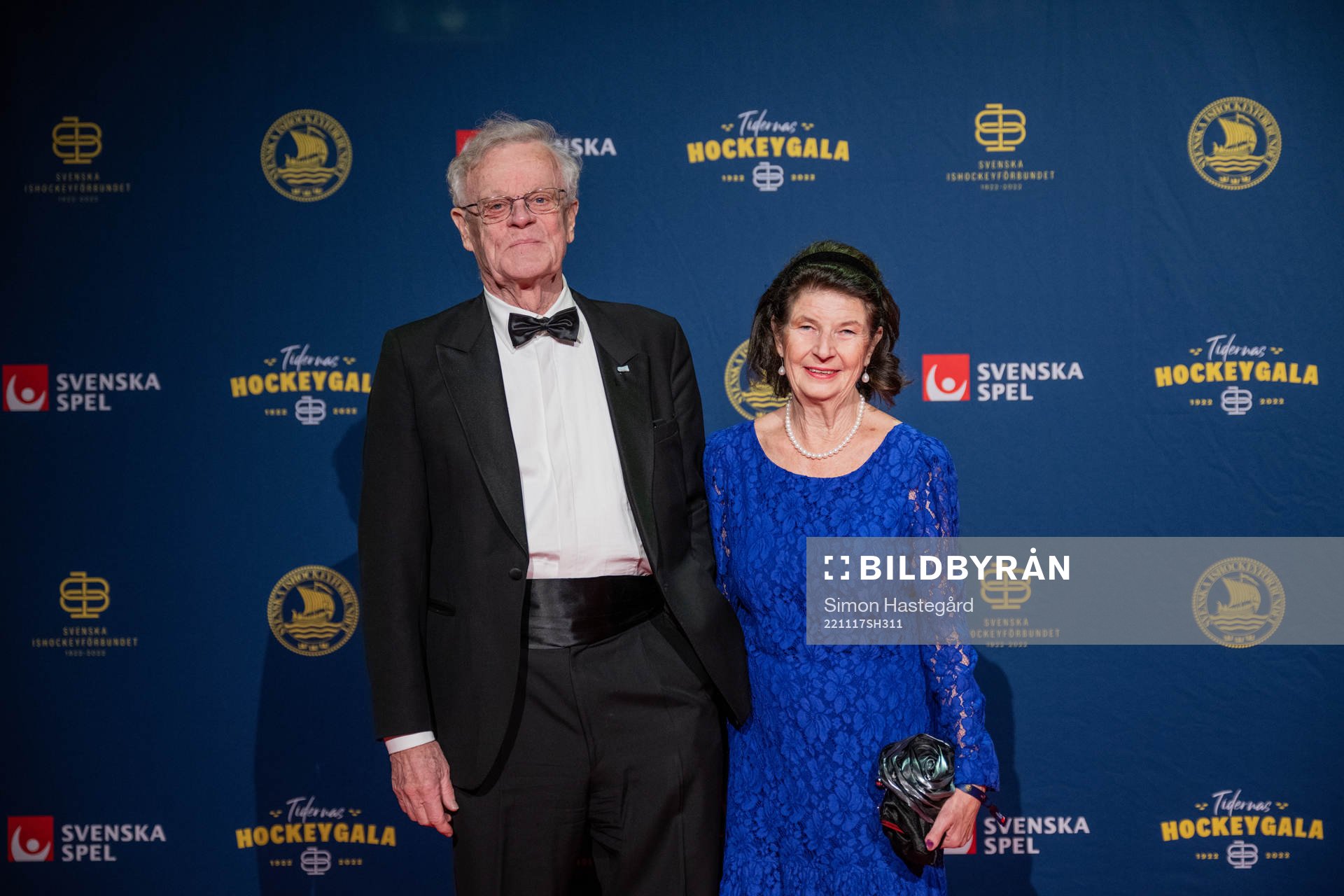 Björn Eriksson med fru Helena på röda mattan