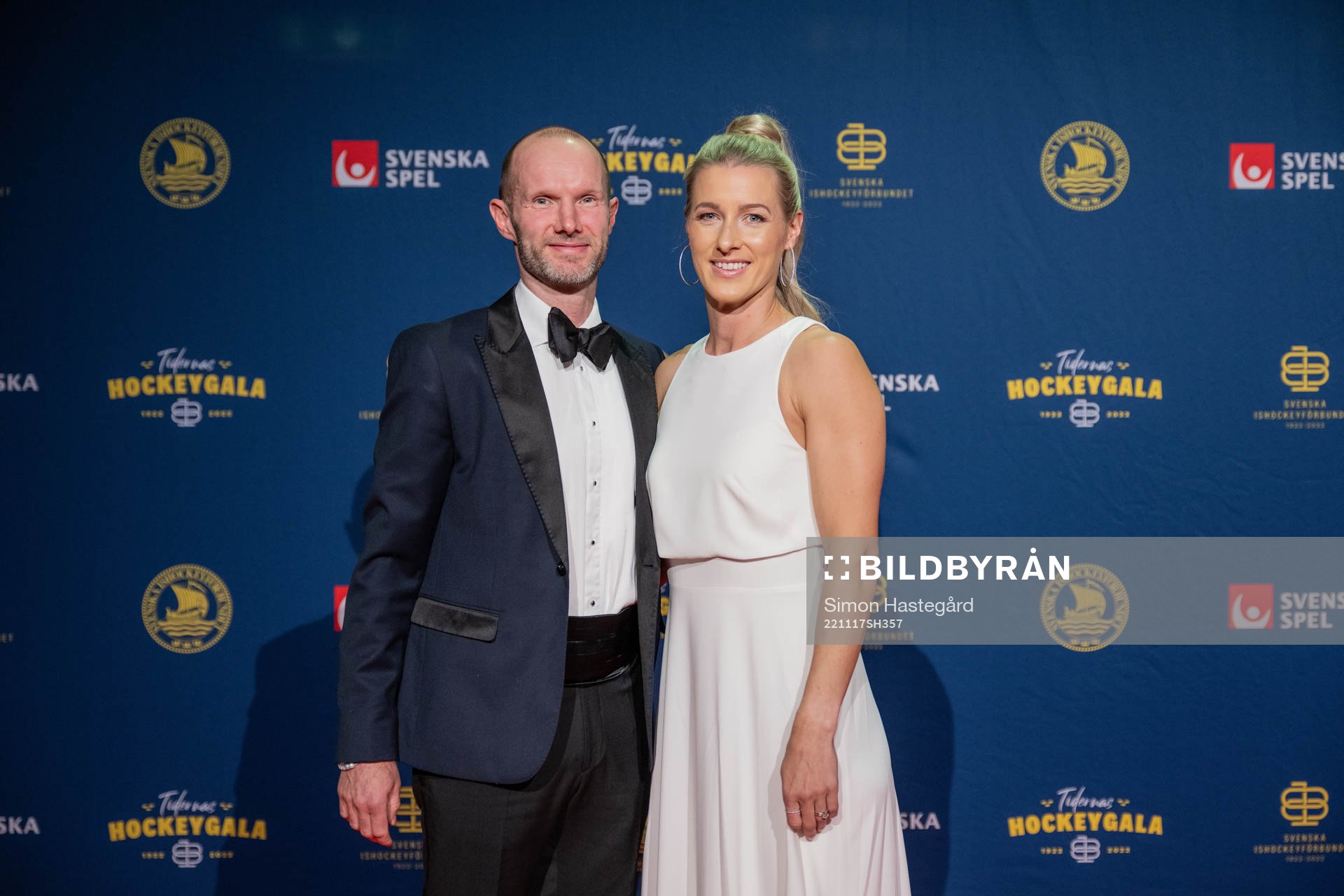 Nils Ekman och Danijela Rundqvist på röda mattan