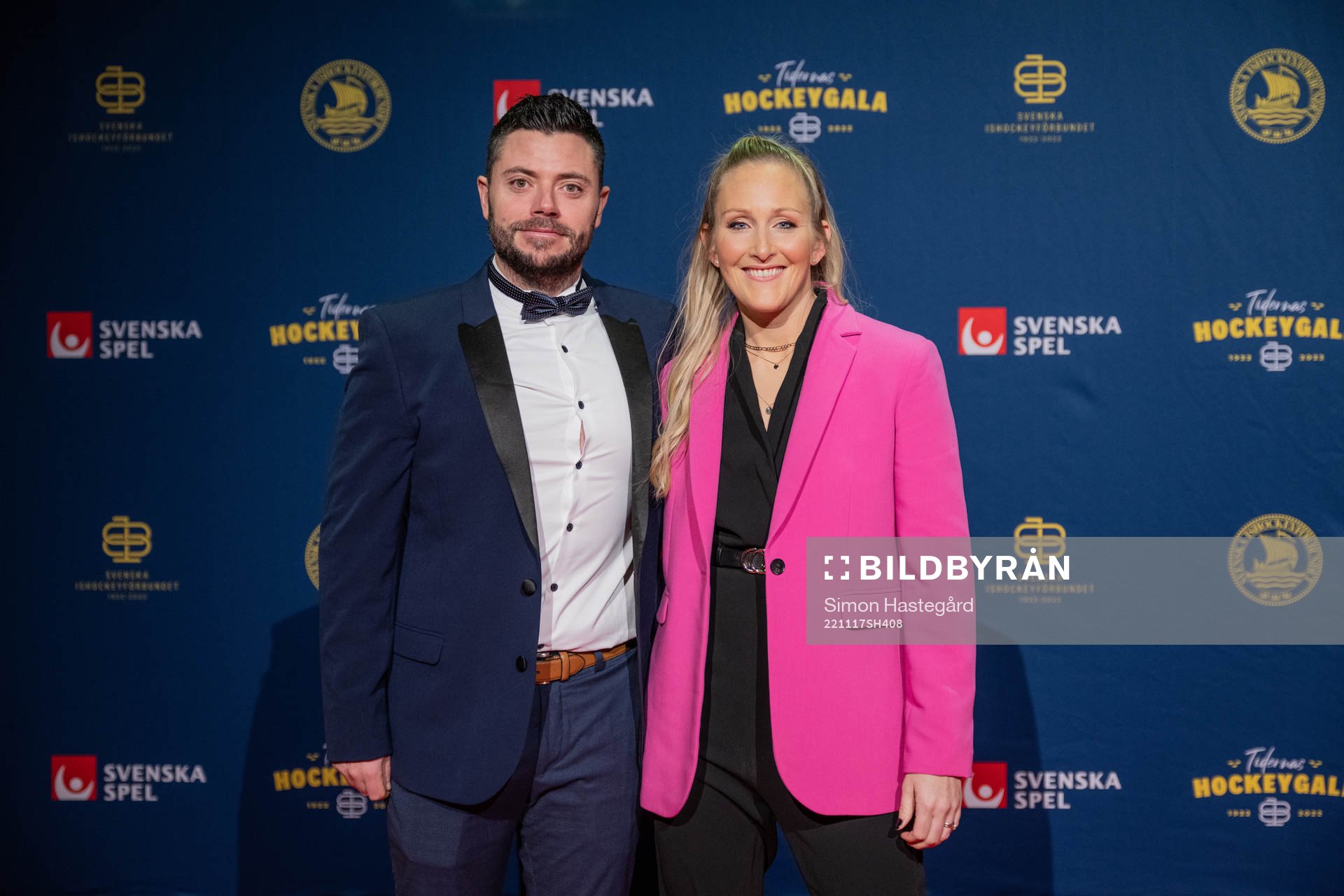 Kim Martin Hasson med sällskap på röda mattan