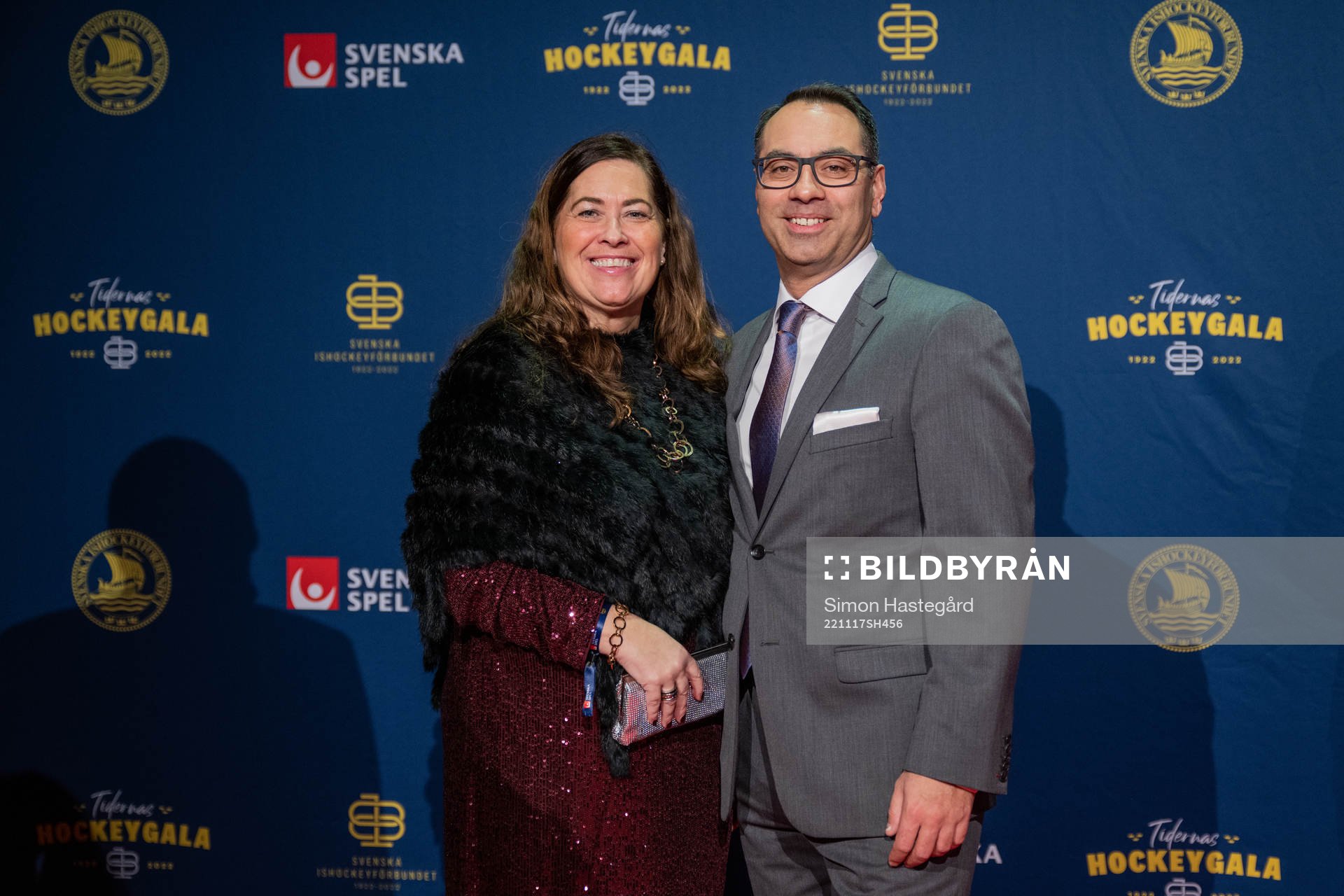 Besökare på röda mattan