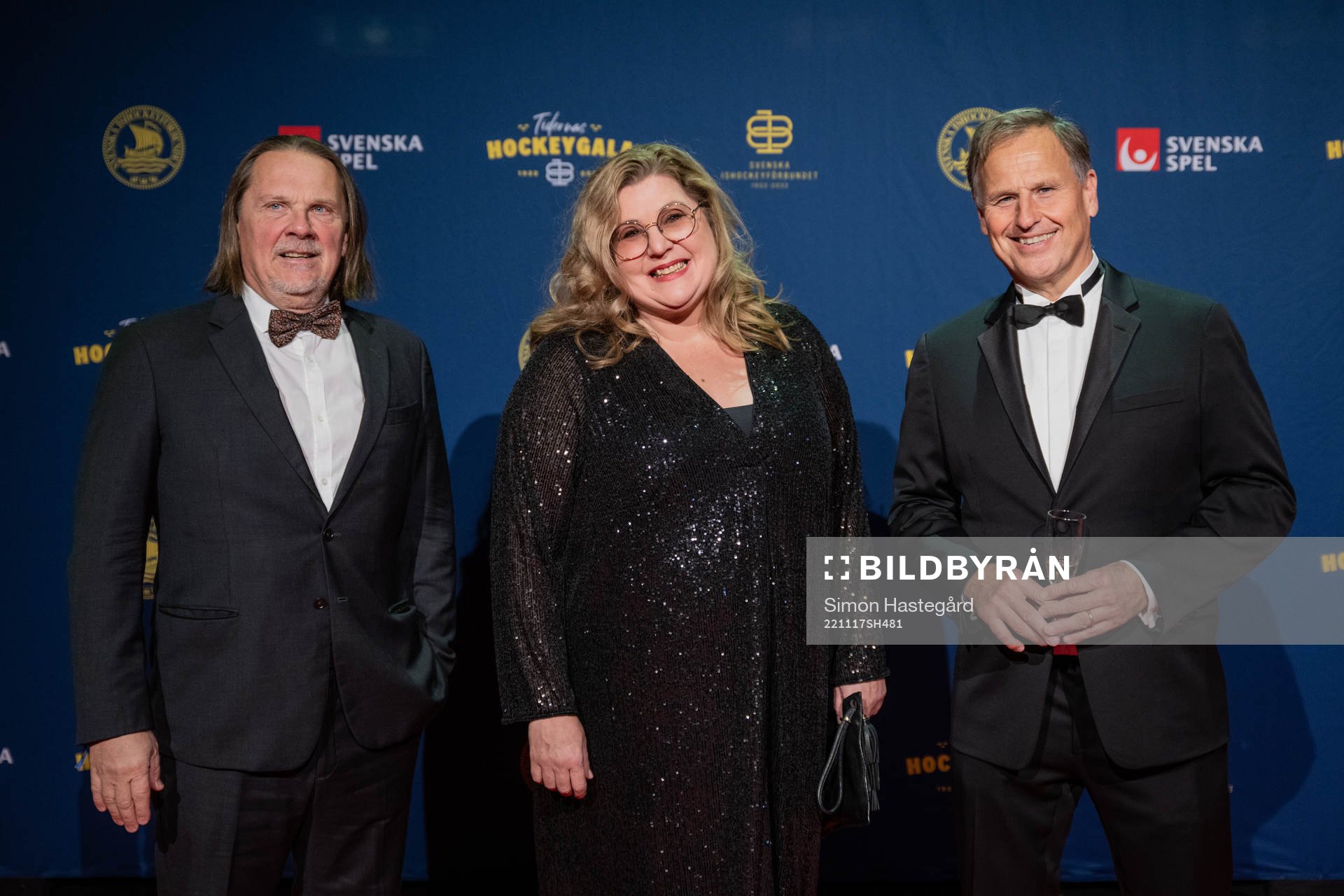 Besökare på röda mattan