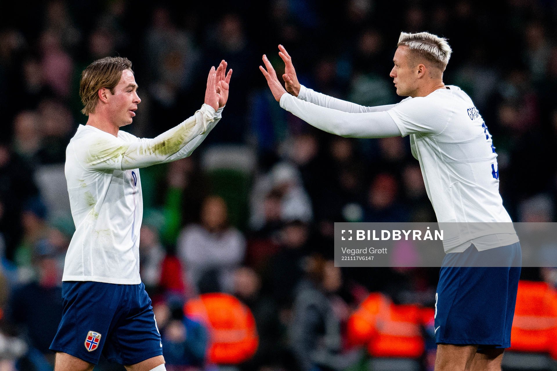 Patrick Berg and Stian Gregersen of Norway