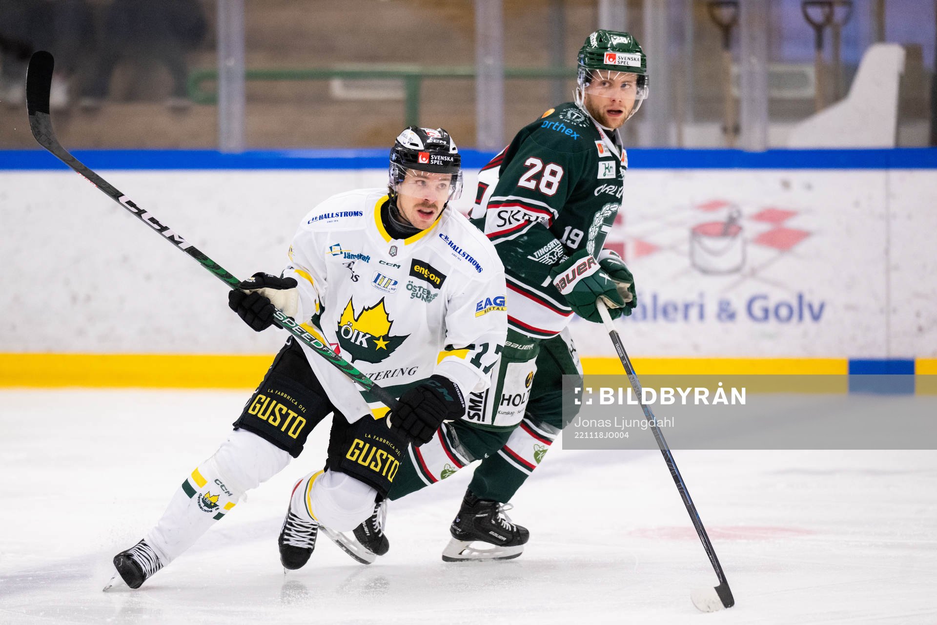 Östersunds Emil Forslund och Tingsryds William Fransson