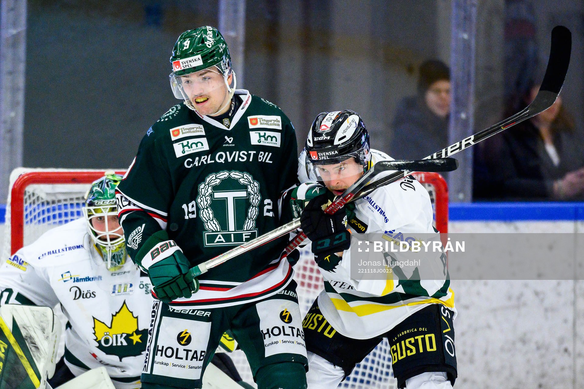Tingsryds Jakob Heljemo och Östersunds Bobbo Petersson