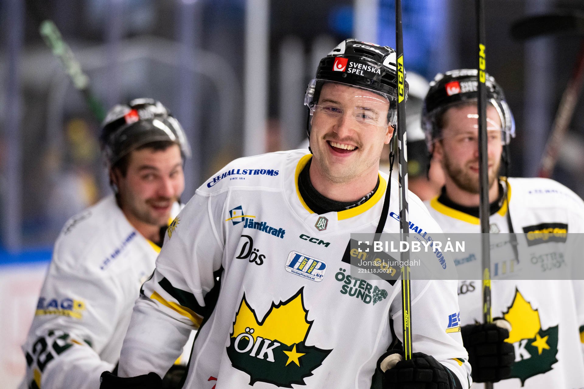 Östersunds Alexander Anderberg jublar