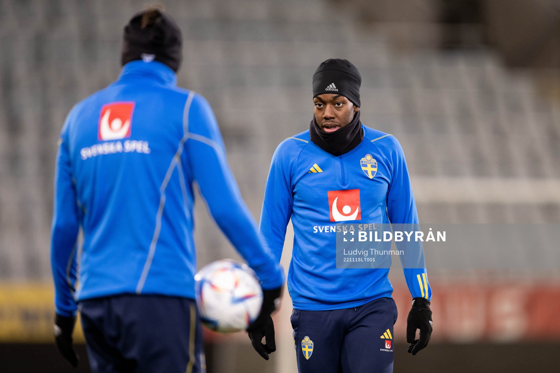 Anthony Elanga of the Swedish national football team