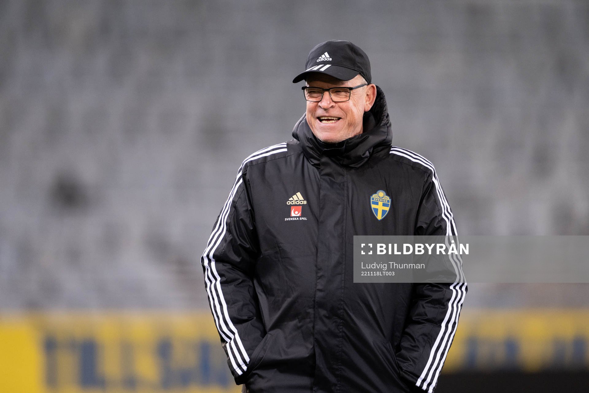 Head coach Janne Andersson of the Swedish national football