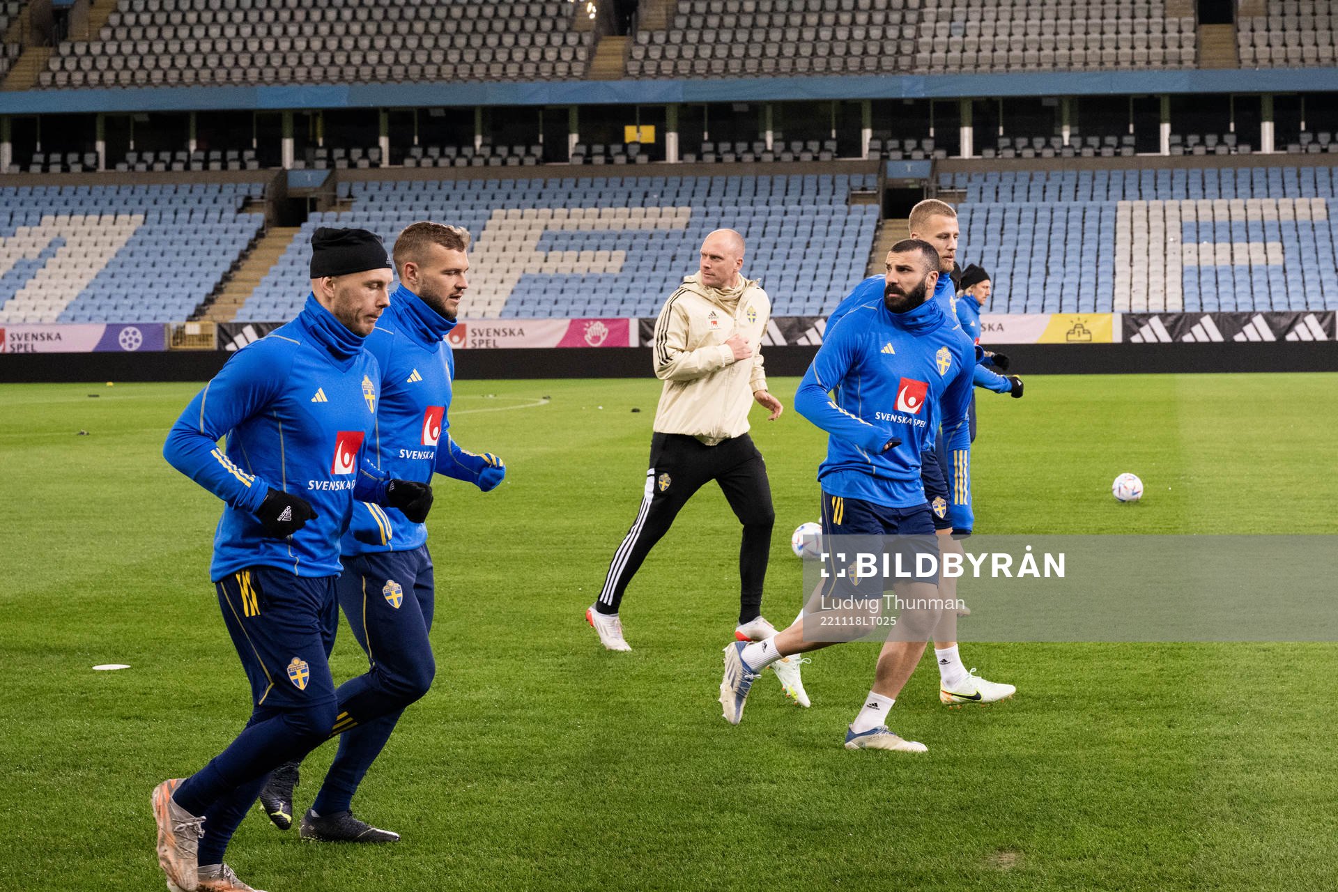 Magnus Eriksson, Jesper Karlström, Mikael Ishak and Filip