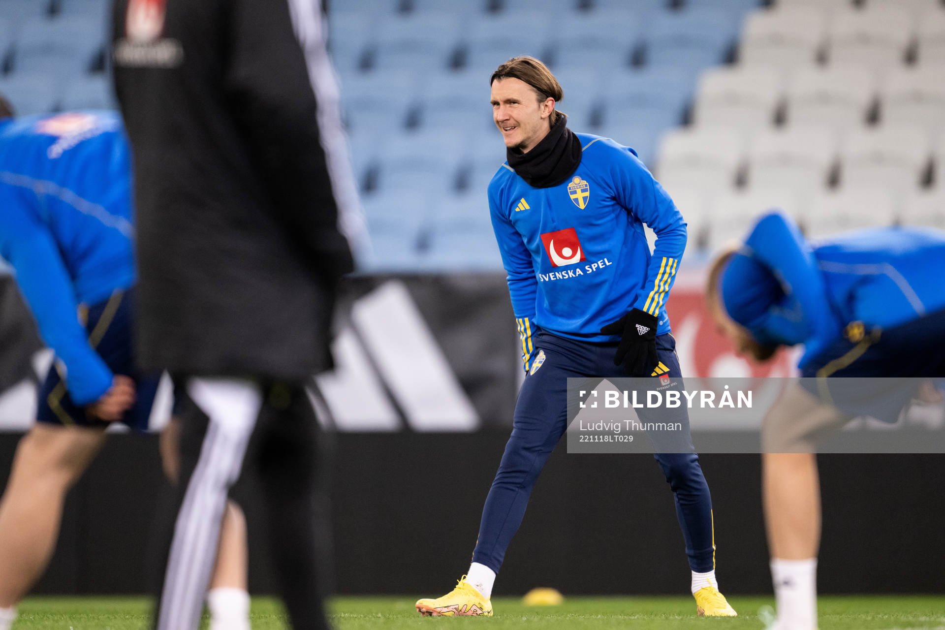 Kristoffer Olsson of the Swedish national football team