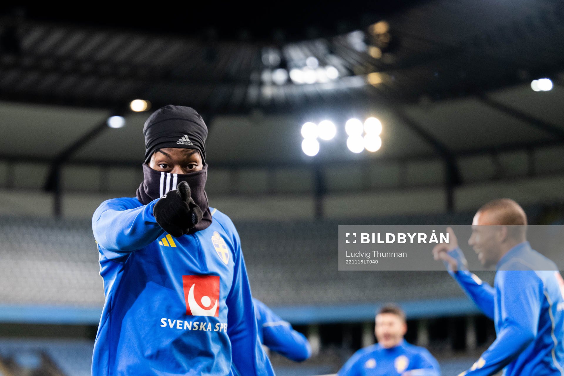 Anthony Elanga of the Swedish national football team