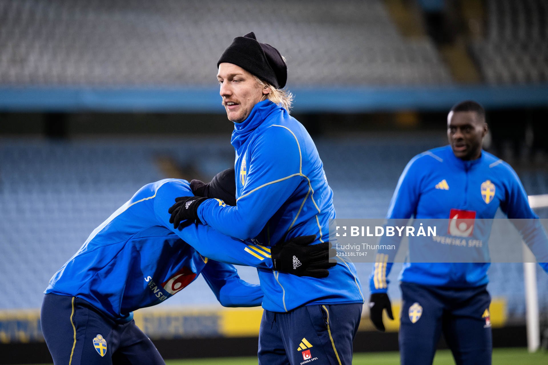 Emil Forsberg of the Swedish national football team