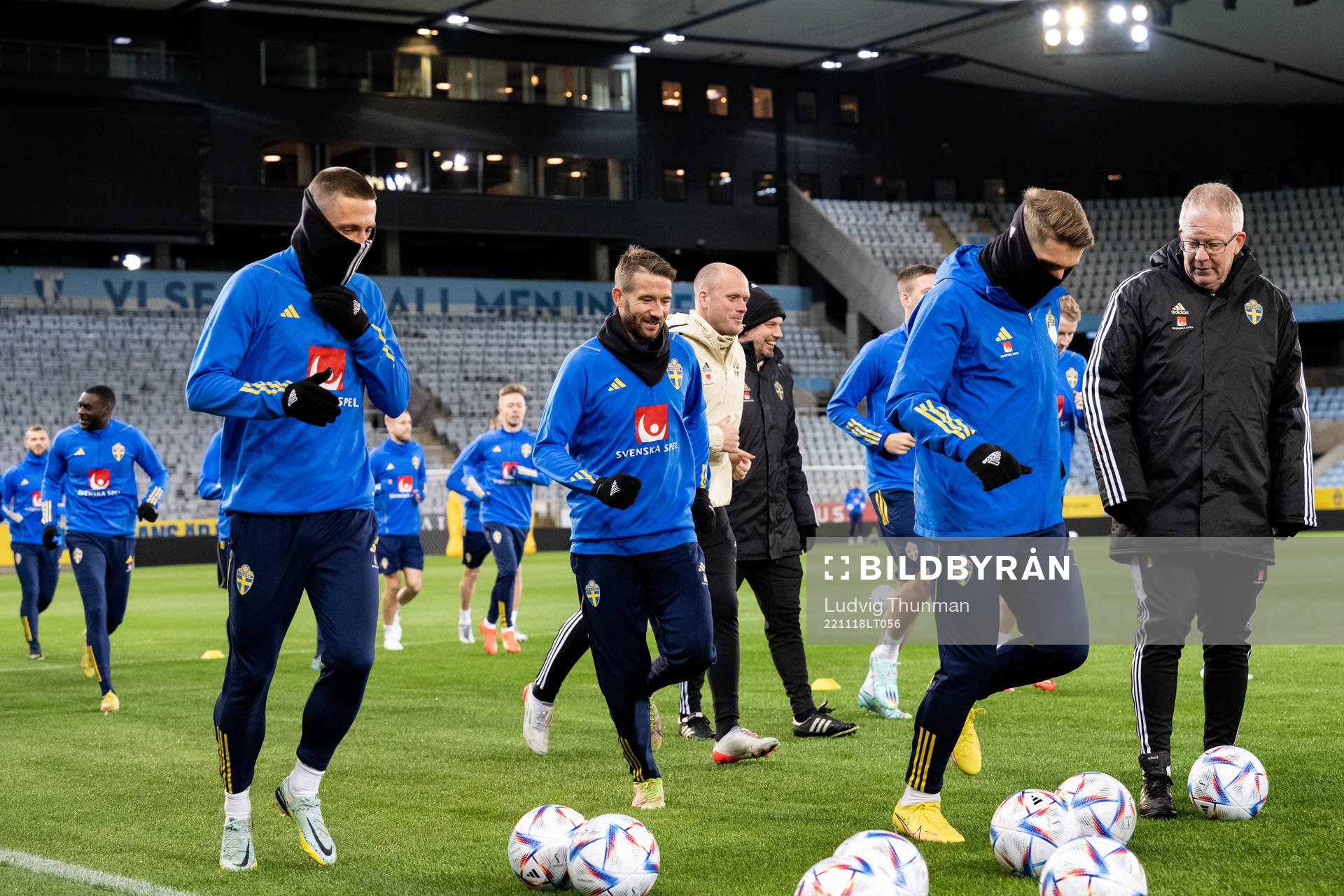 Marcus Rohdén of the Swedish national football team
