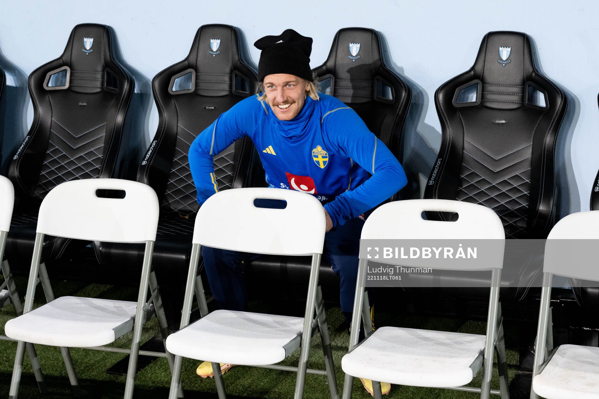 Emil Forsberg of the Swedish national football team