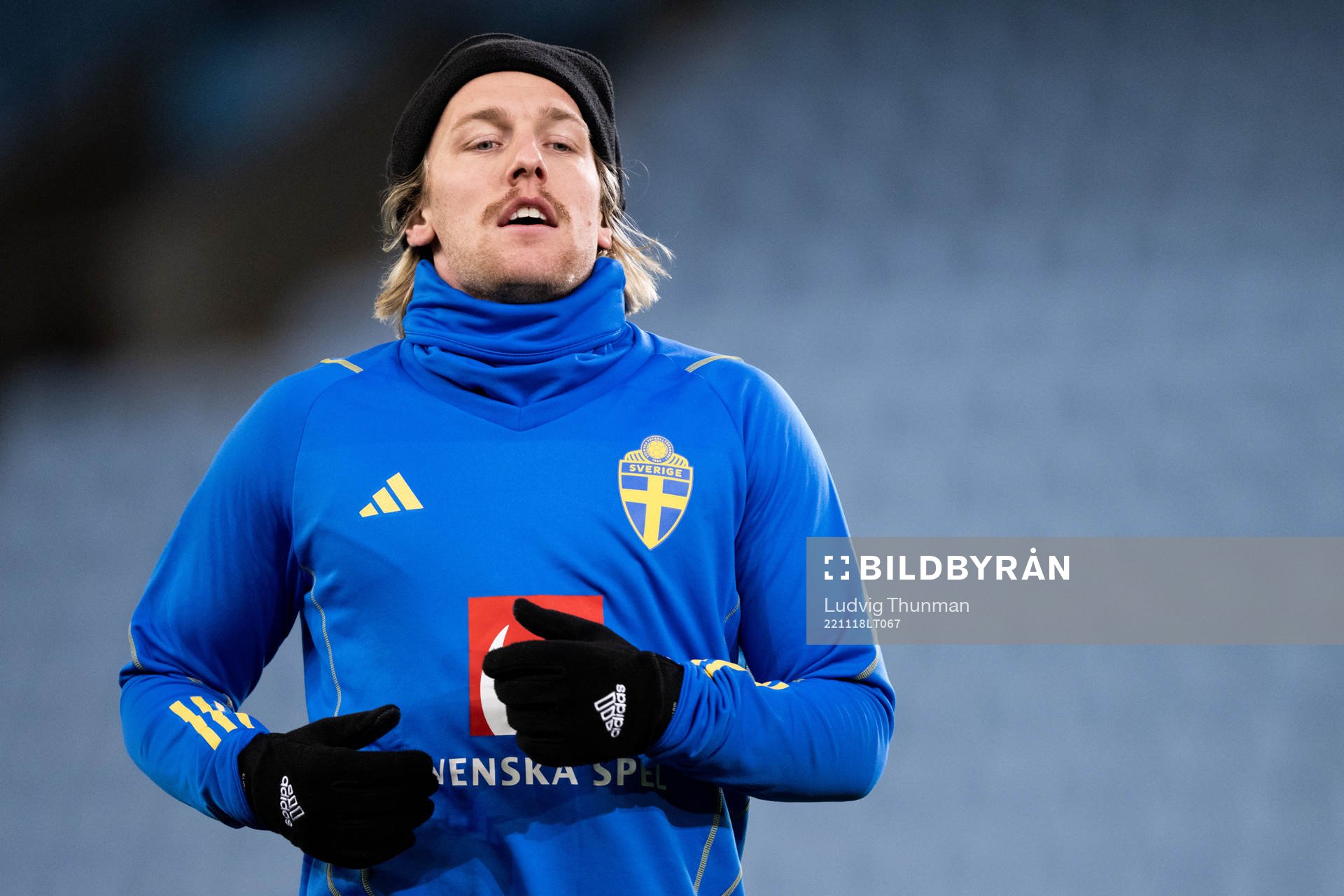 Emil Forsberg of the Swedish national football team