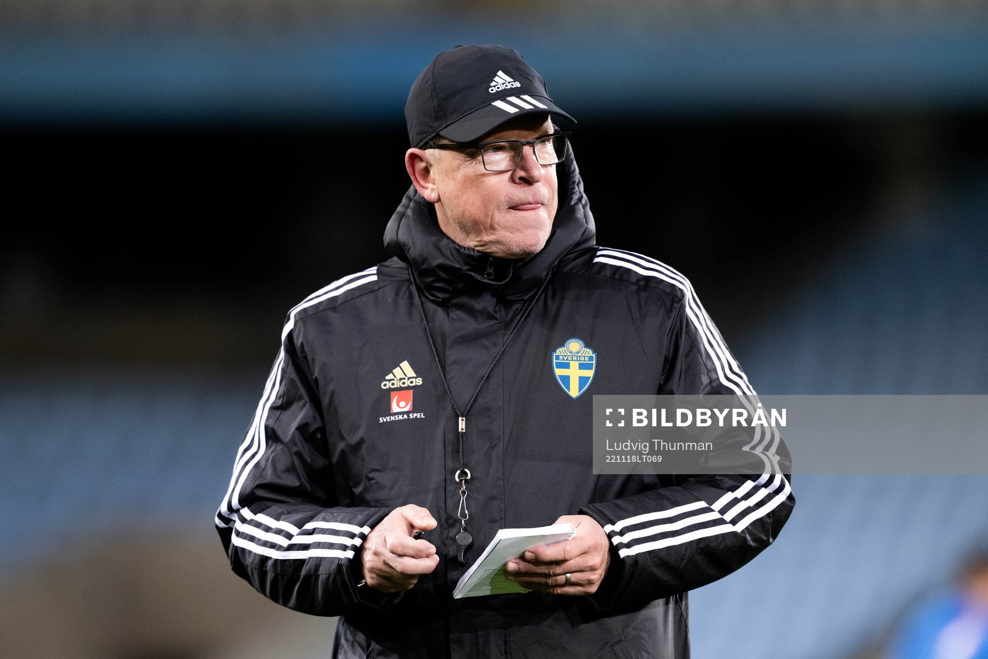 Head coach Janne Andersson of the Swedish national football