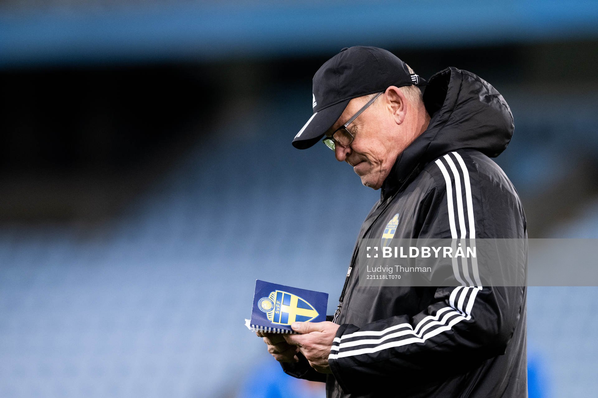 Head coach Janne Andersson of the Swedish national football