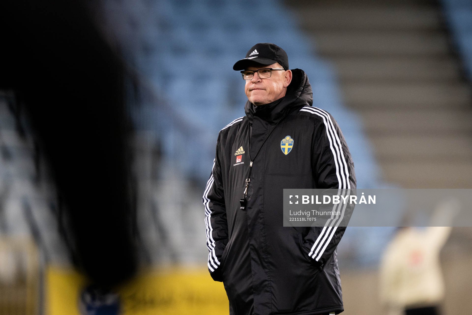 Head coach Janne Andersson of the Swedish national football