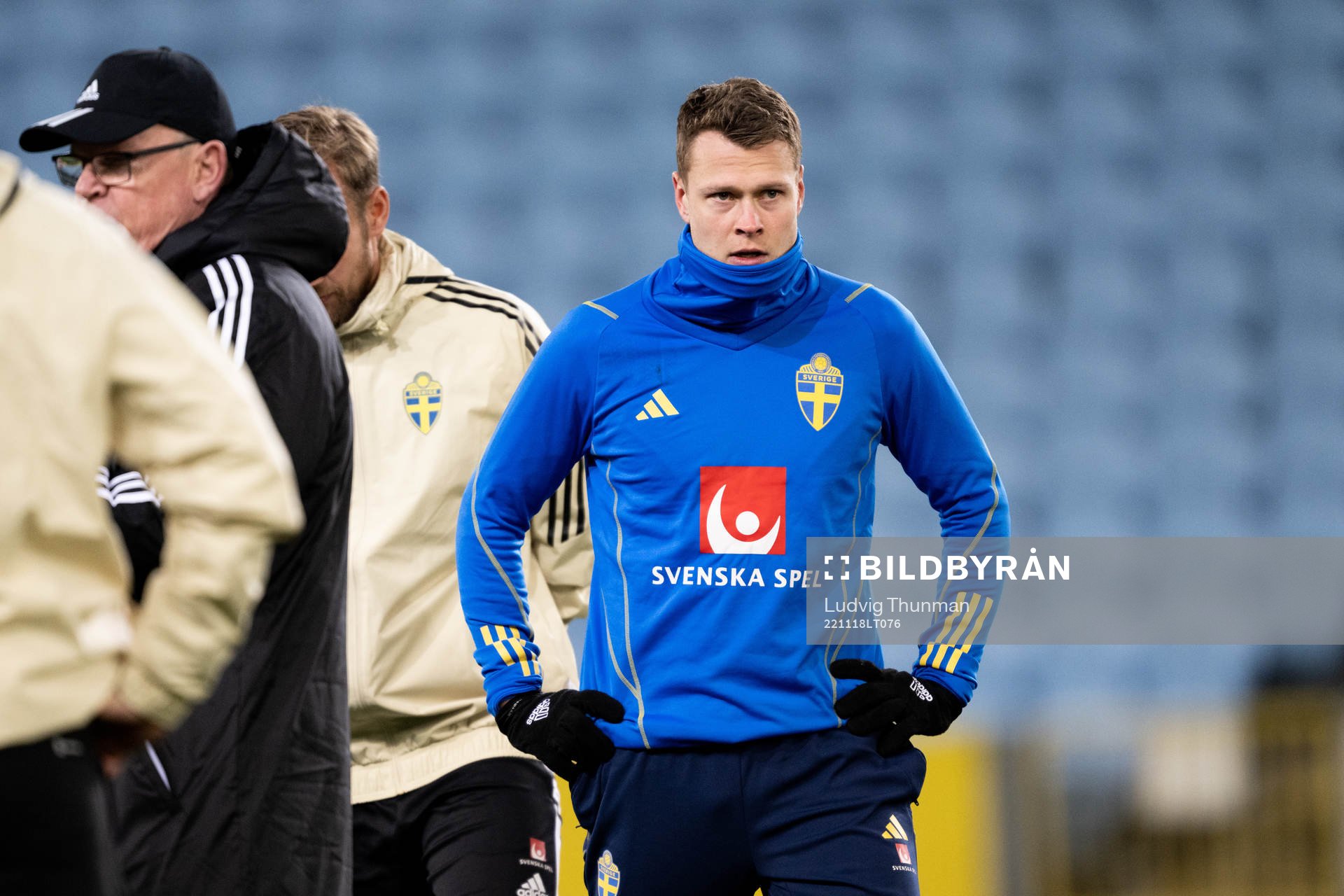 Viktor Claesson of the Swedish national football team