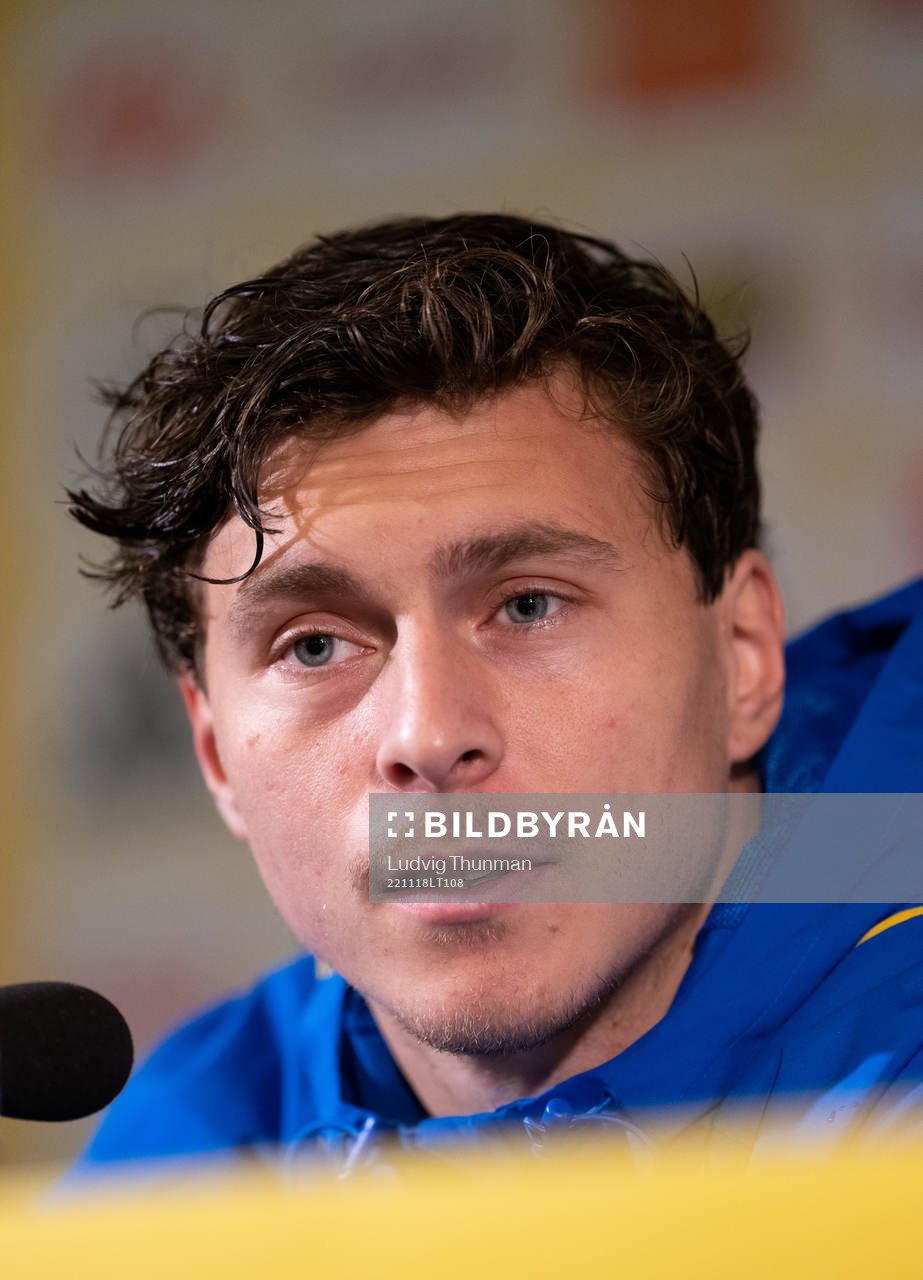 Victor Nilsson Lindelöf of the Swedish national football