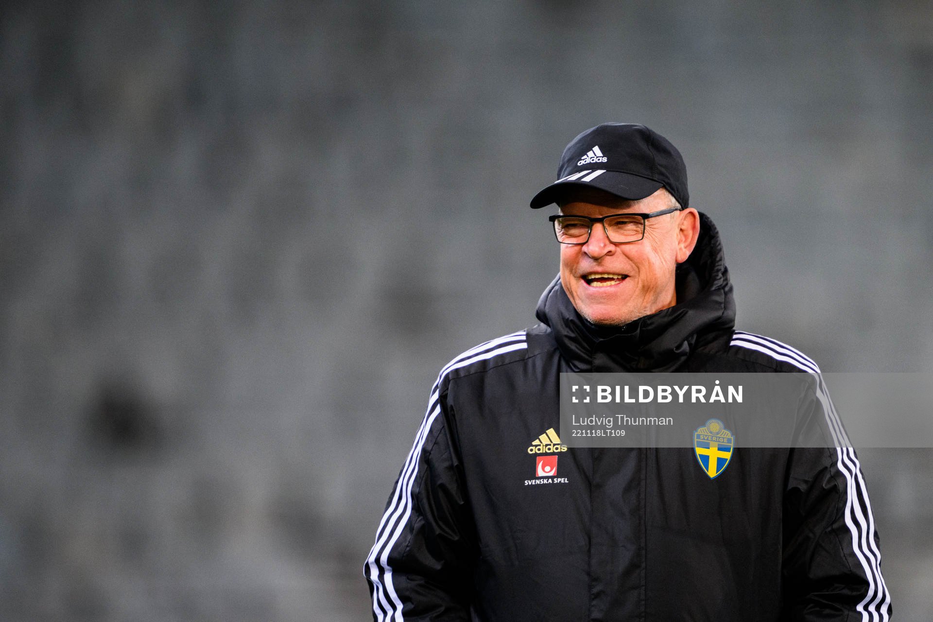 Head coach Janne Andersson of the Swedish national football
