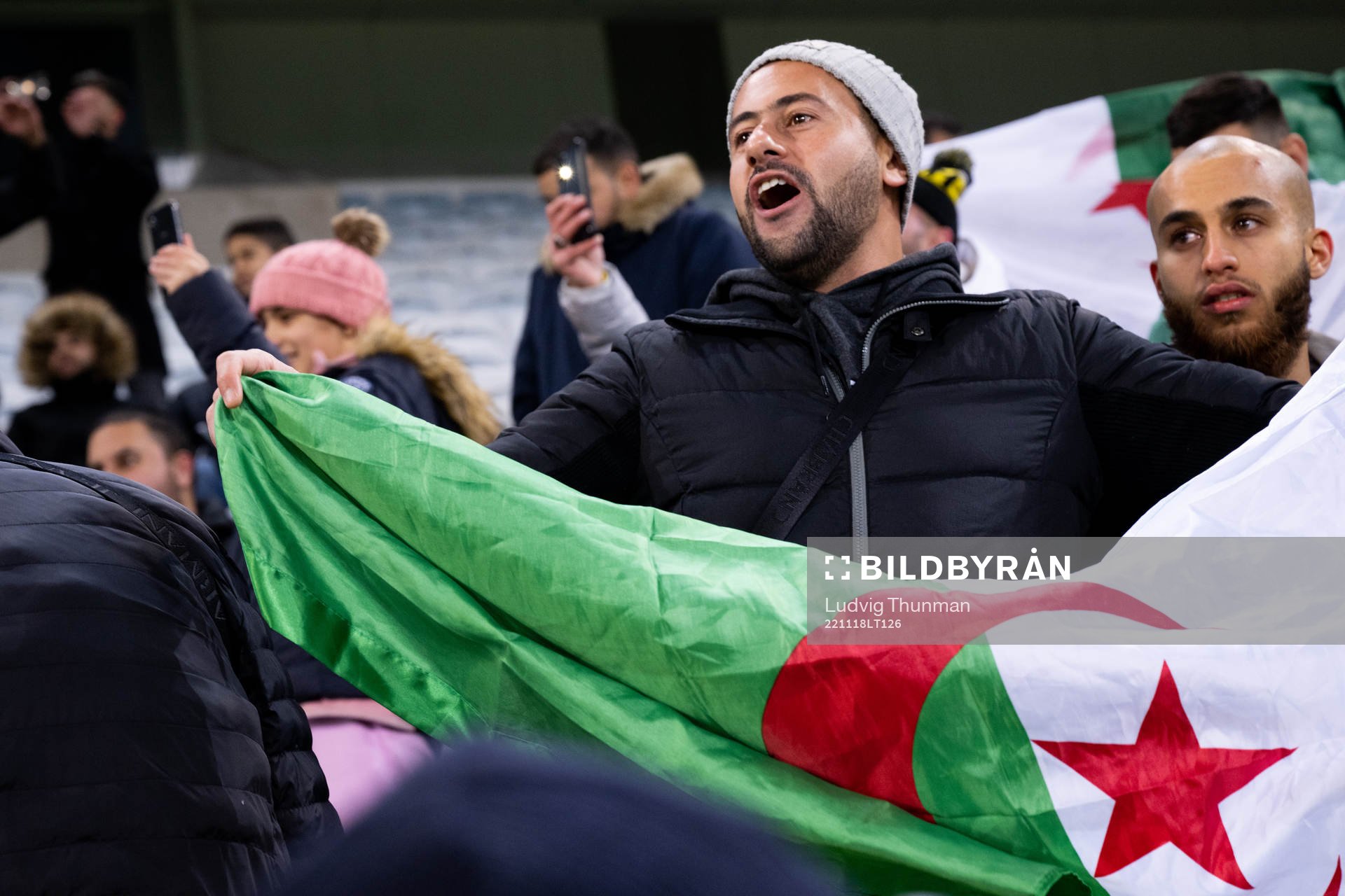 Fans of Algeria