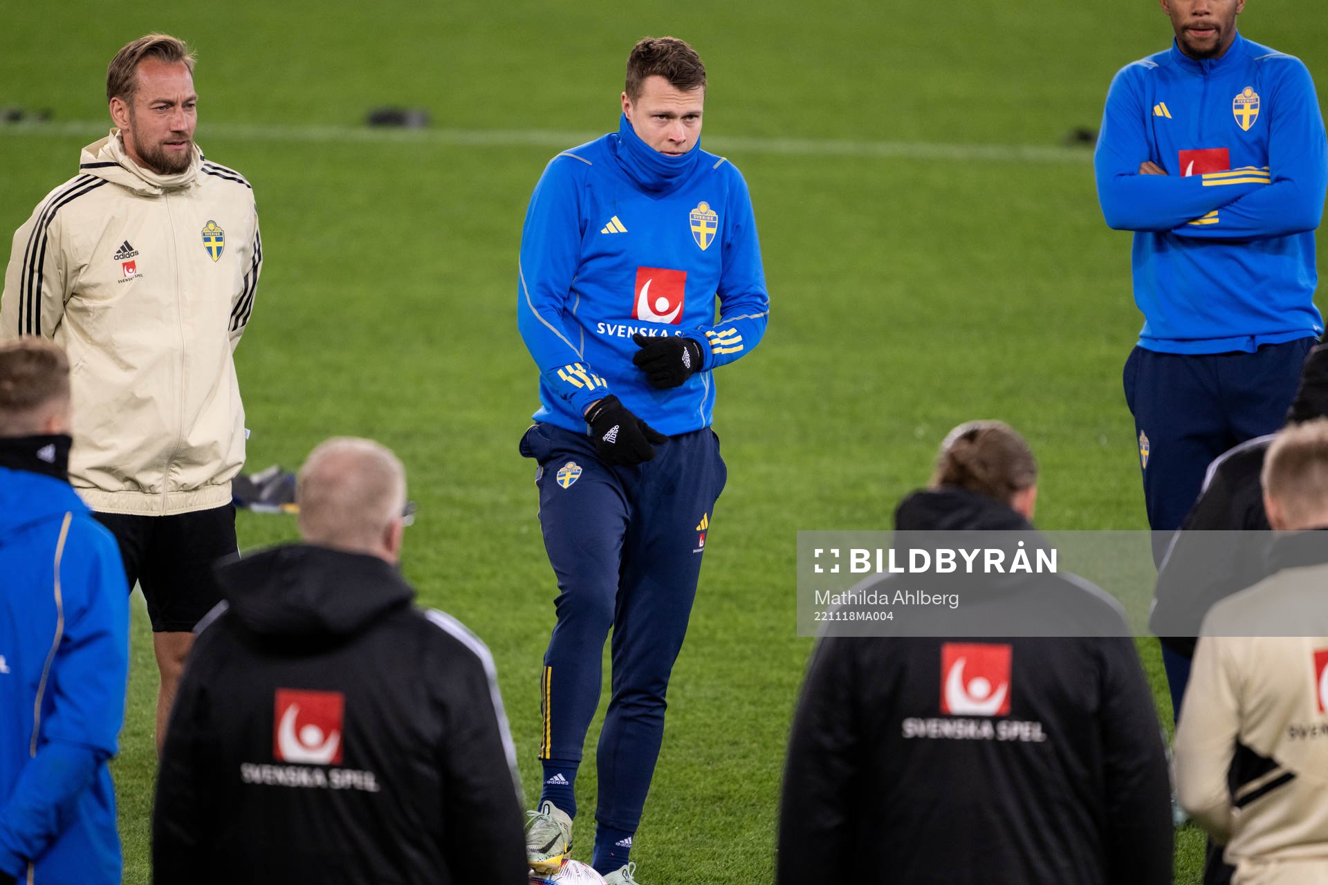 Viktor Claesson of the Swedish national football team