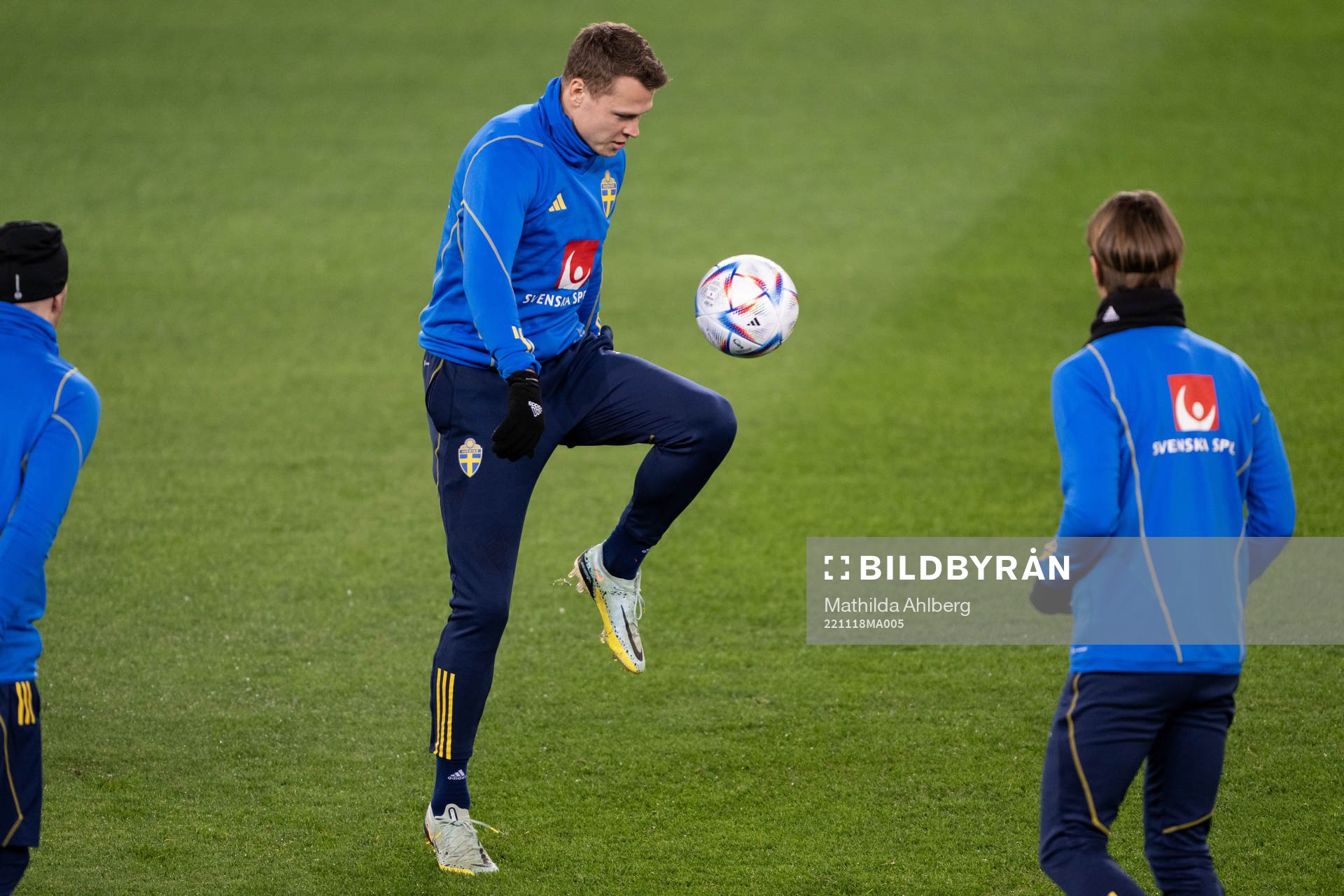 Viktor Claesson of the Swedish national football team