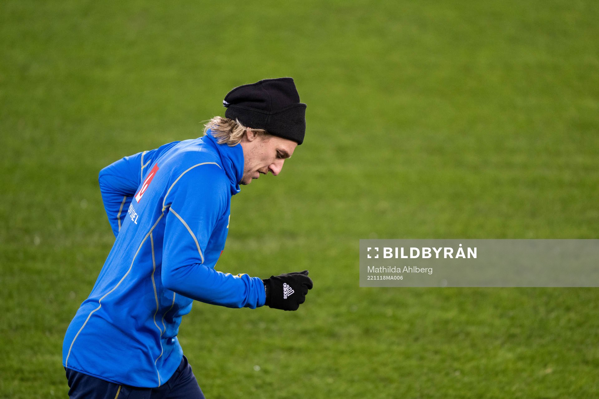 Emil Forsberg of the Swedish national football team