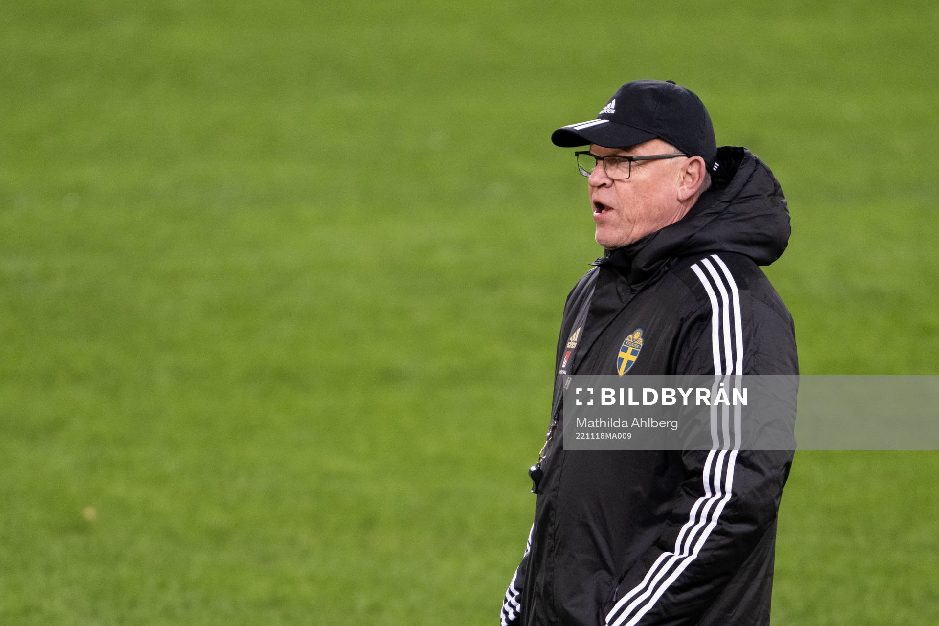 Head coach Janne Andersson of the Swedish national football